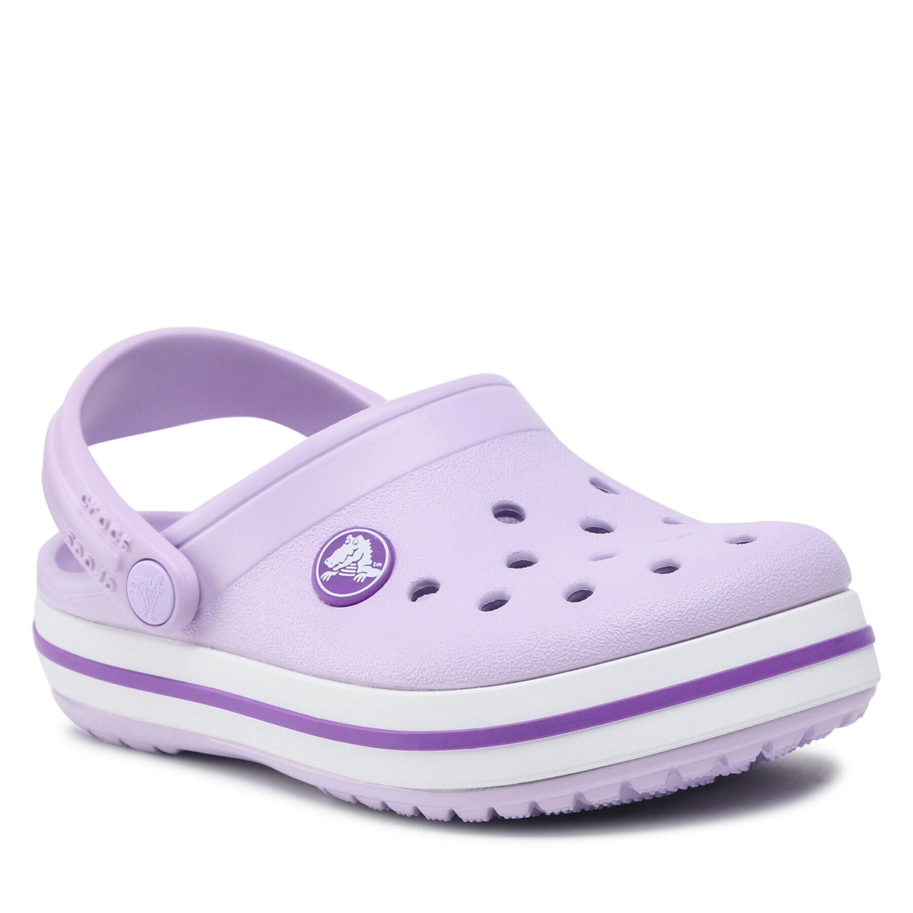 Crocs Șlapi Crocbans Clog T 207005 Violet - Pled.ro