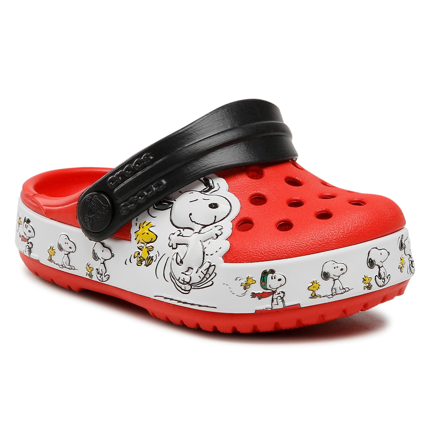 Crocs Șlapi Fl Snoopy Woodstock Cg K 206176 Roșu - Pled.ro