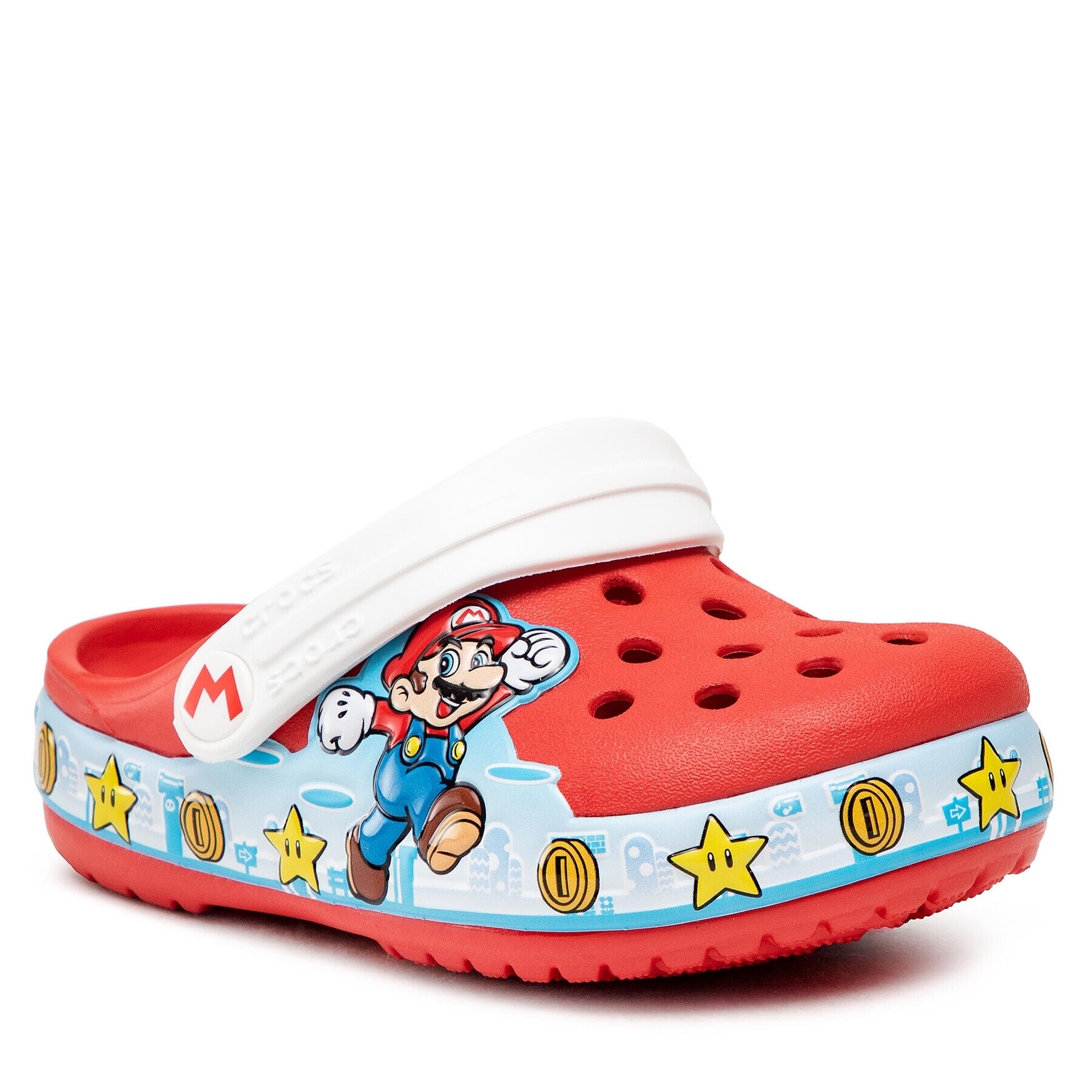 Crocs Șlapi Fl Super Mario Lights Clog 206438 Roșu - Pled.ro