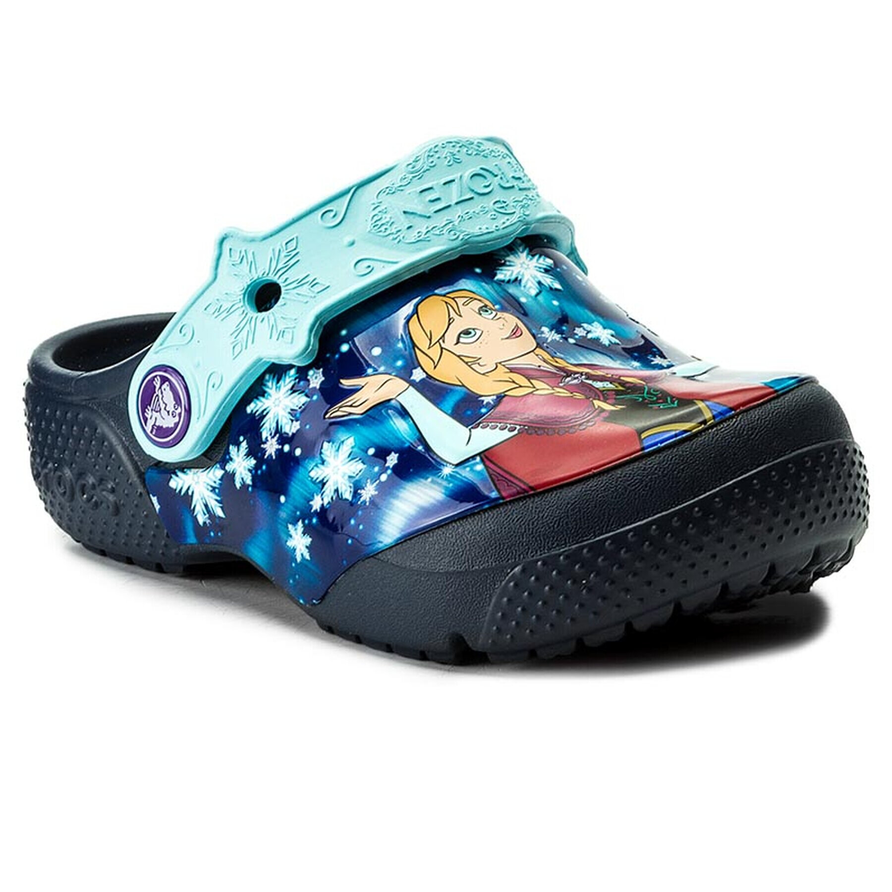 Crocs Șlapi funlab Frozen 204112 Bleumarin - Pled.ro