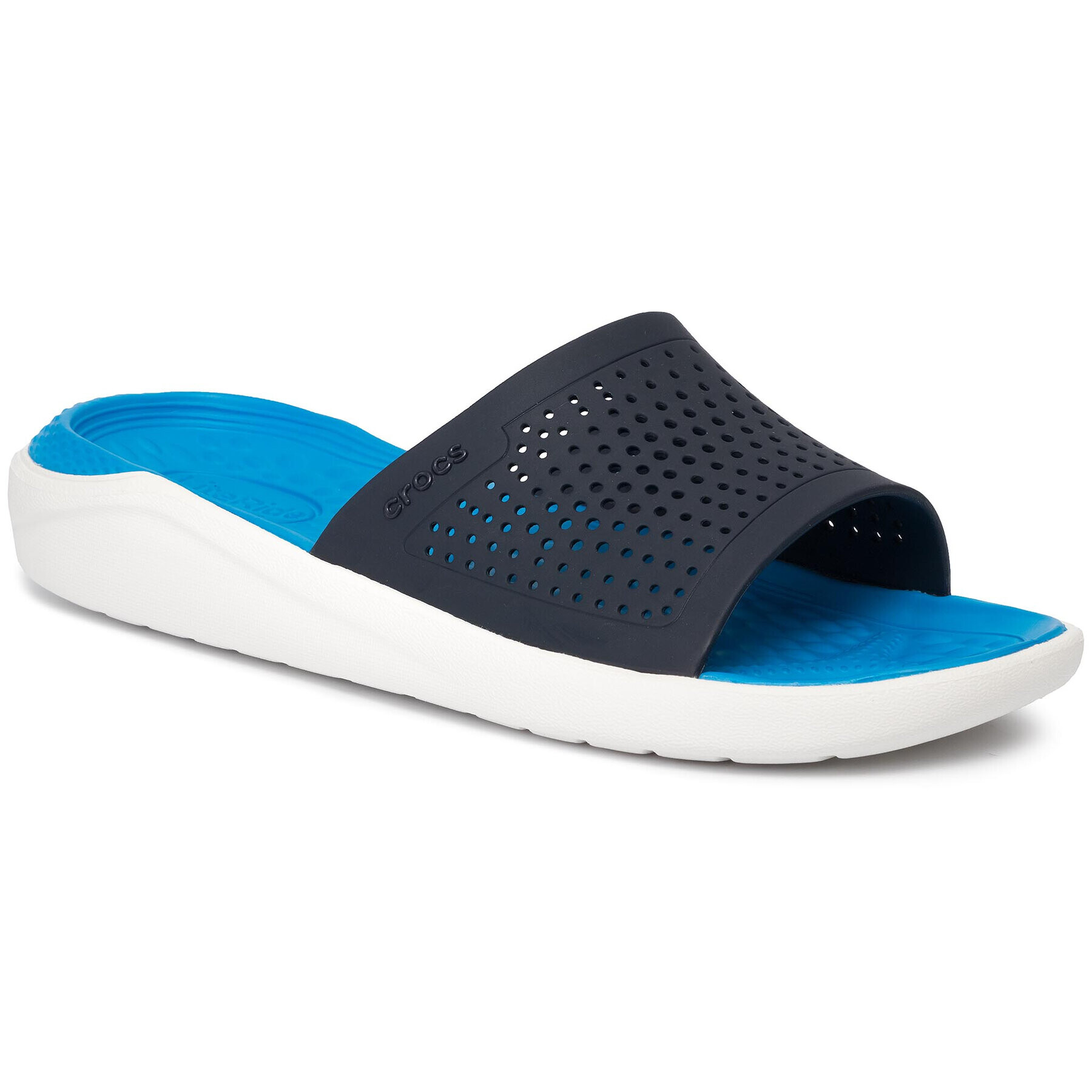 Crocs Șlapi Literide Slide 205183 Bleumarin - Pled.ro