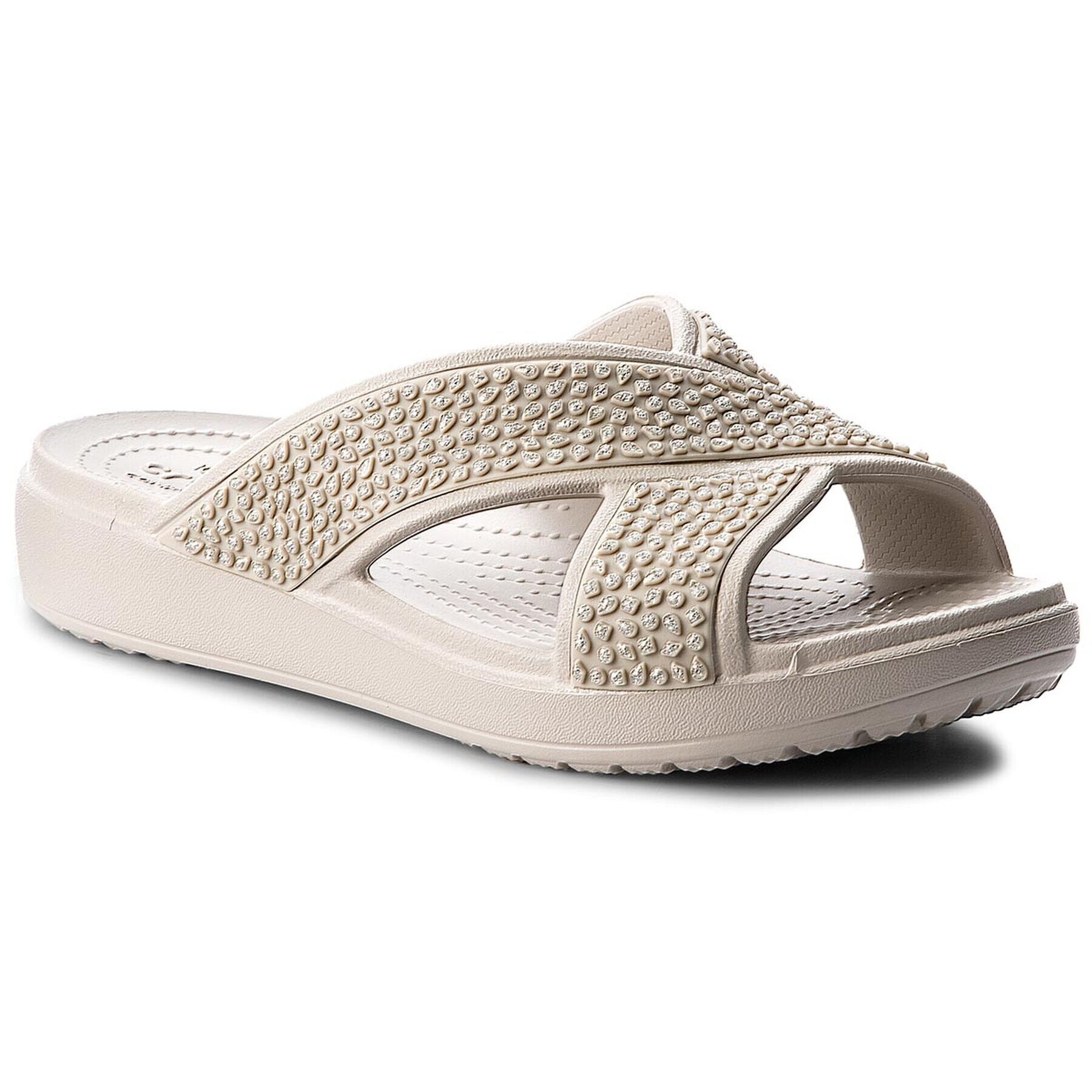 Crocs Șlapi sloane Embellished Xstrap 204084 Gri - Pled.ro