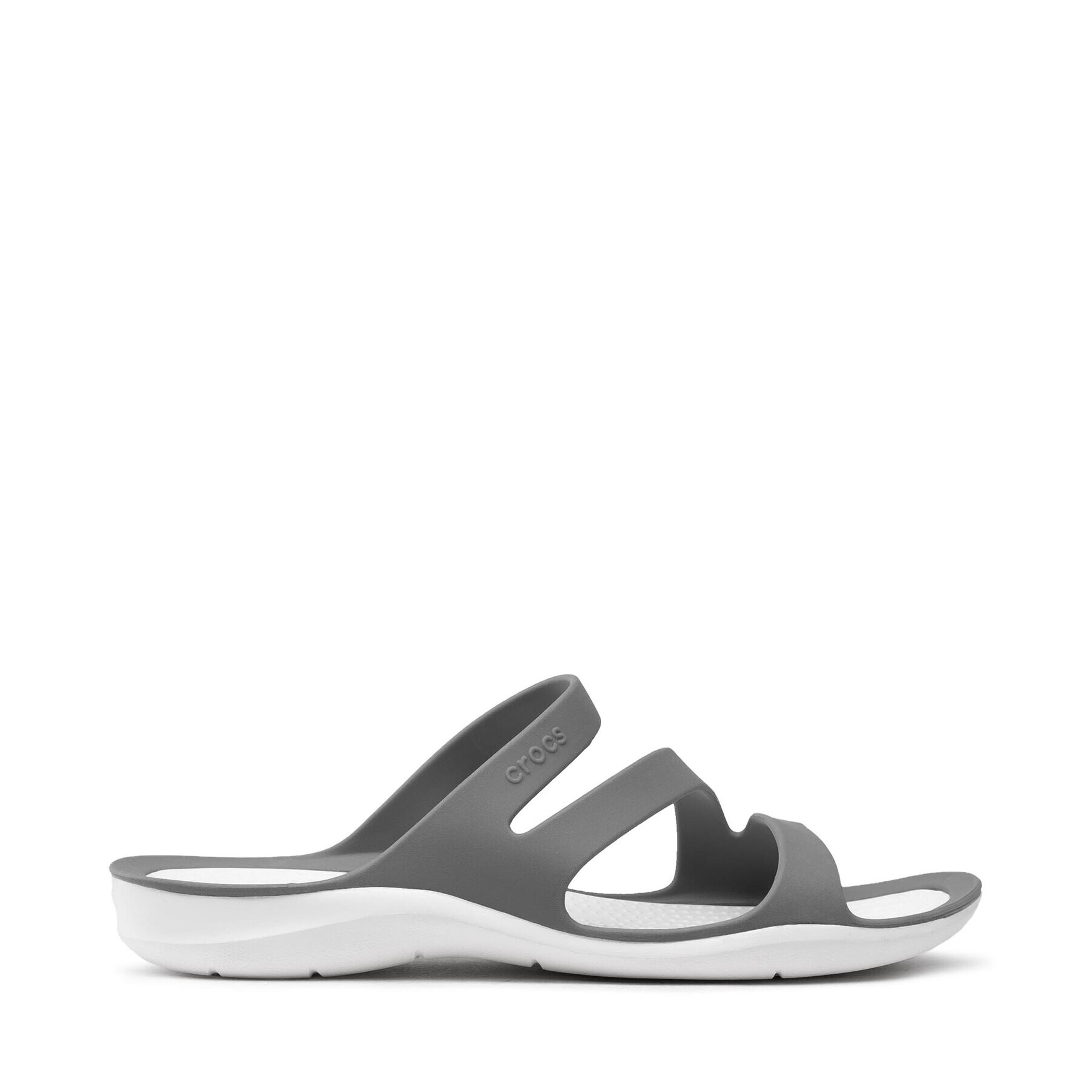 Crocs Șlapi Swiftwater Sandal W 203998 Gri - Pled.ro