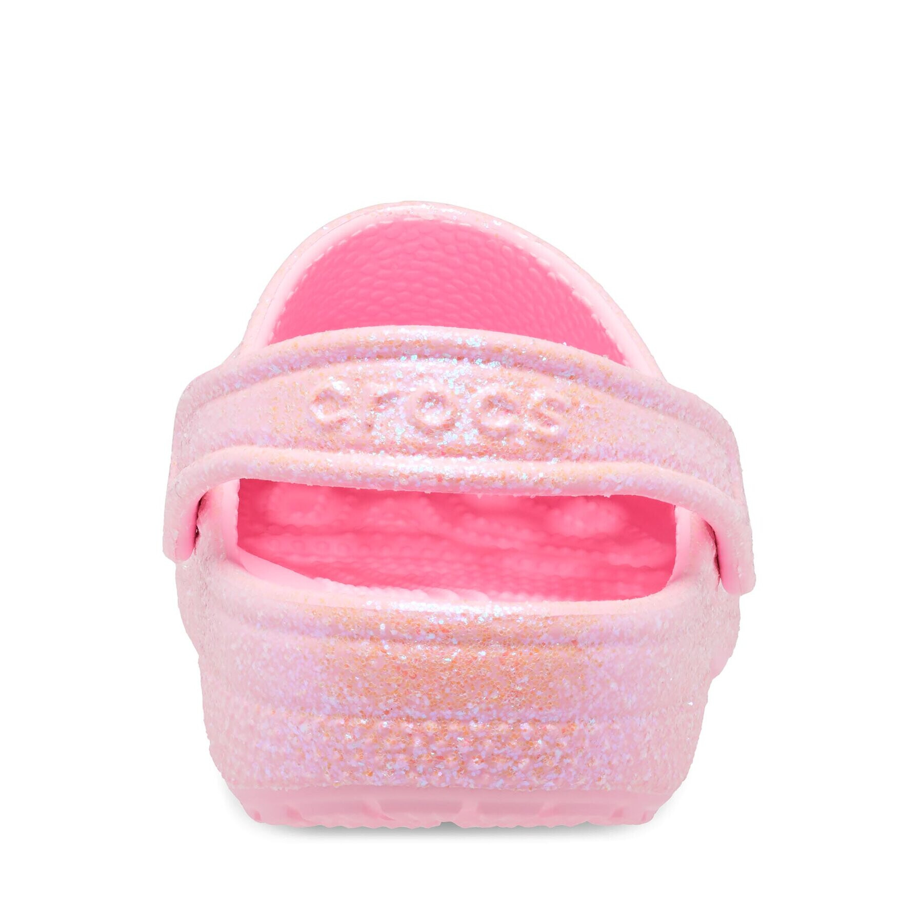 Crocs Saboți Classic Glitter Clog K 206993 Roz - Pled.ro