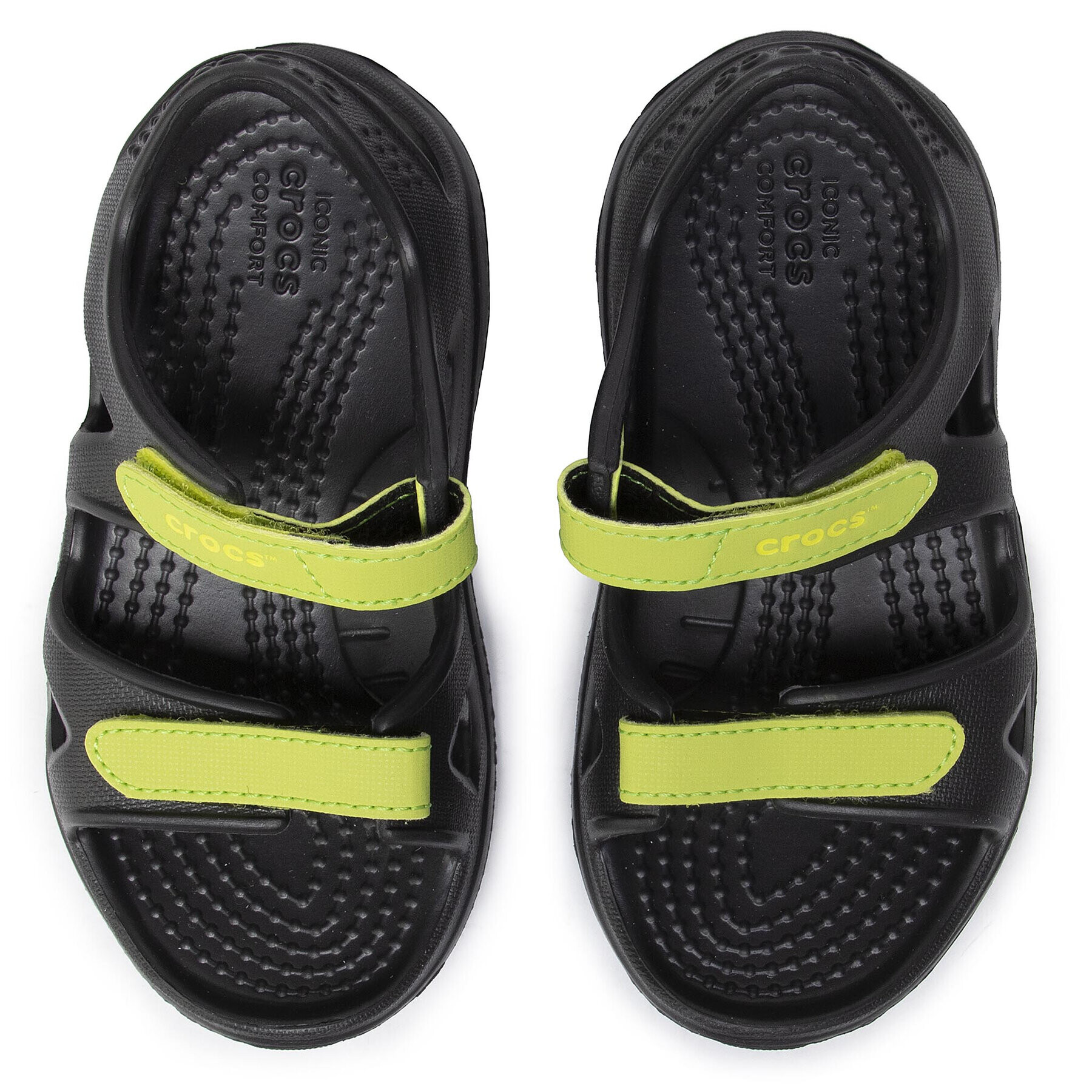 Crocs Sandale 204988-09W Negru - Pled.ro