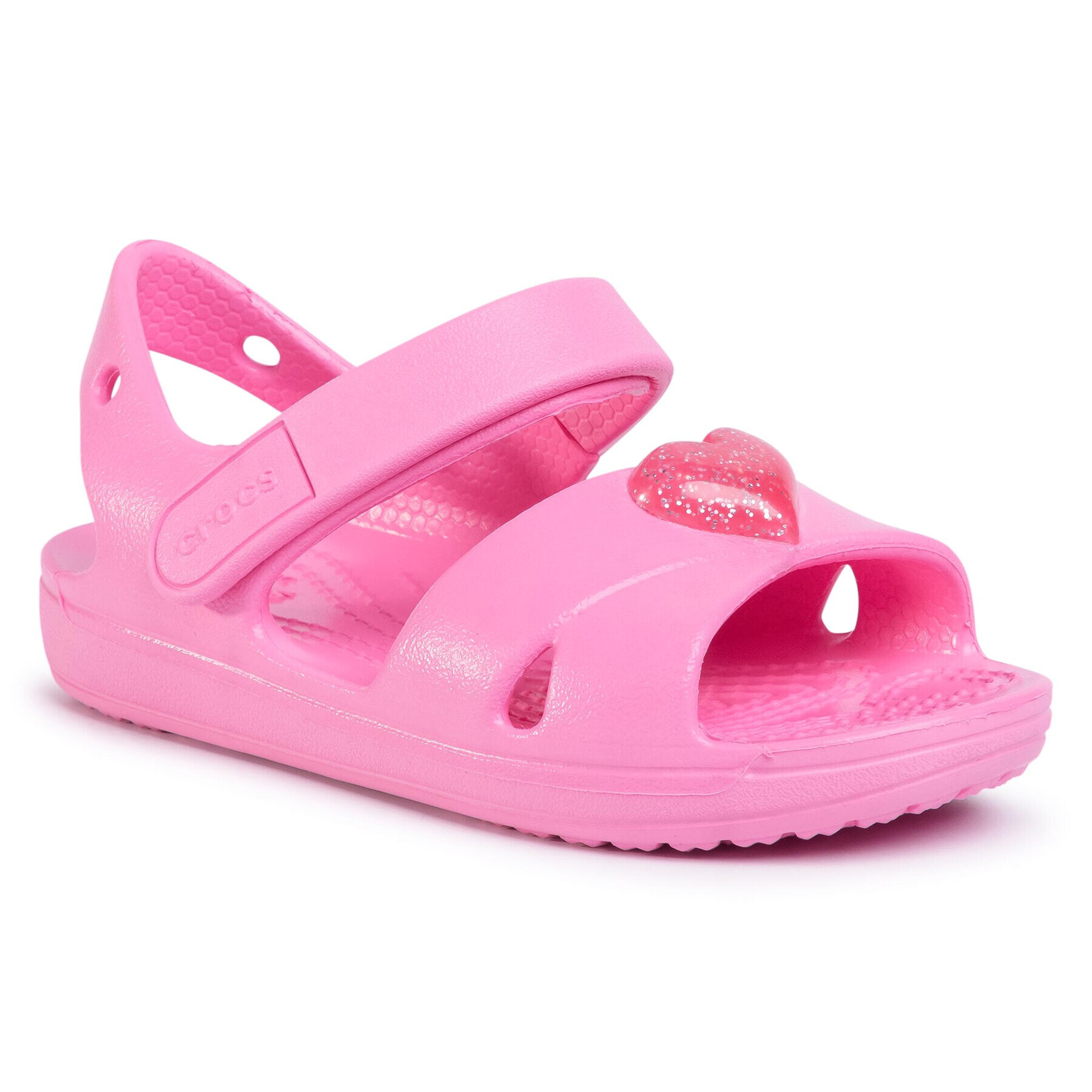 Crocs Sandale Classic Cross Strap Sandal Ps 206245 Roz - Pled.ro