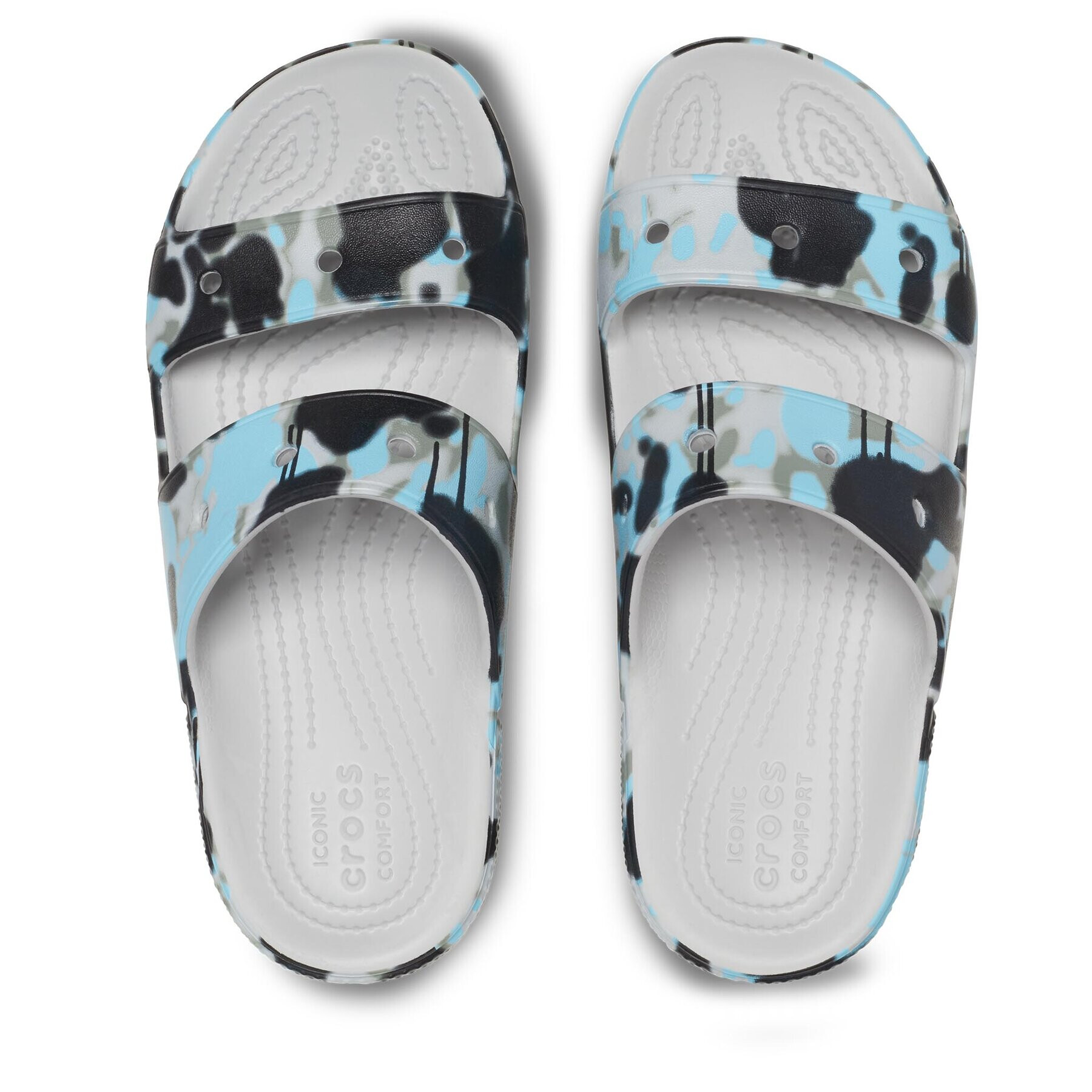 Crocs Sandale Classic Spray Camo Sandal 208253 Gri - Pled.ro