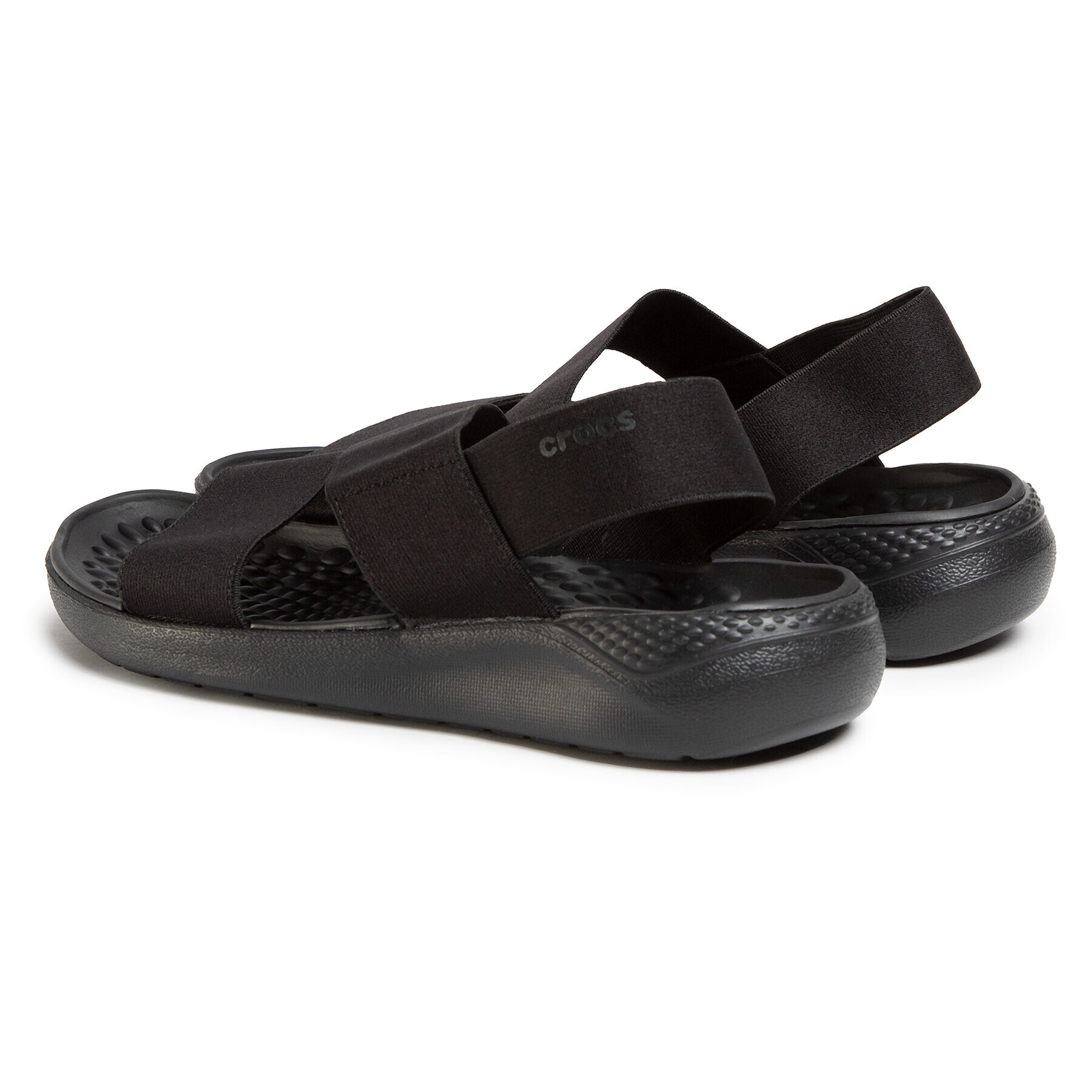 Crocs Sandale Literide Streach Sandal W 206081 Negru - Pled.ro