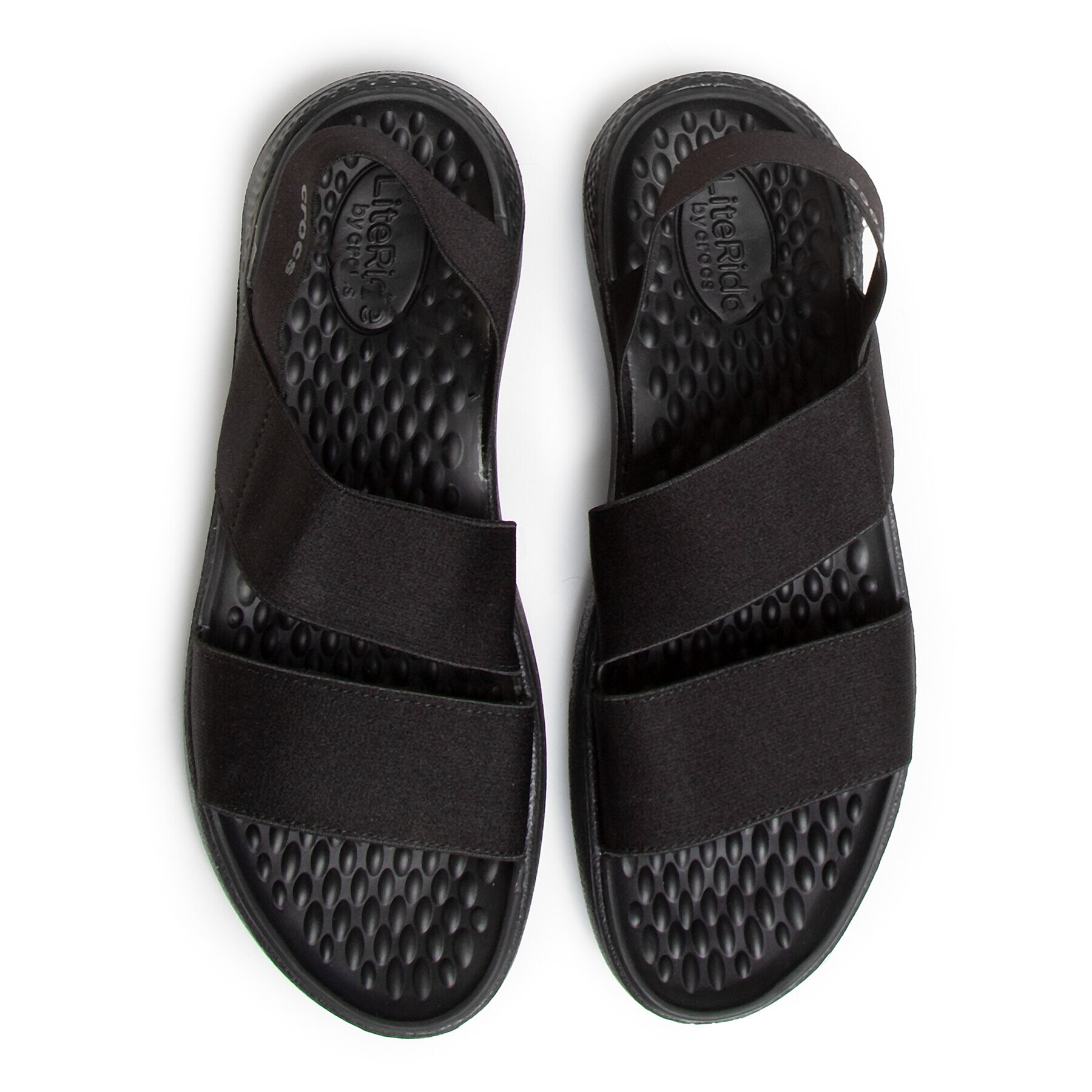 Crocs Sandale Literide Streach Sandal W 206081 Negru - Pled.ro