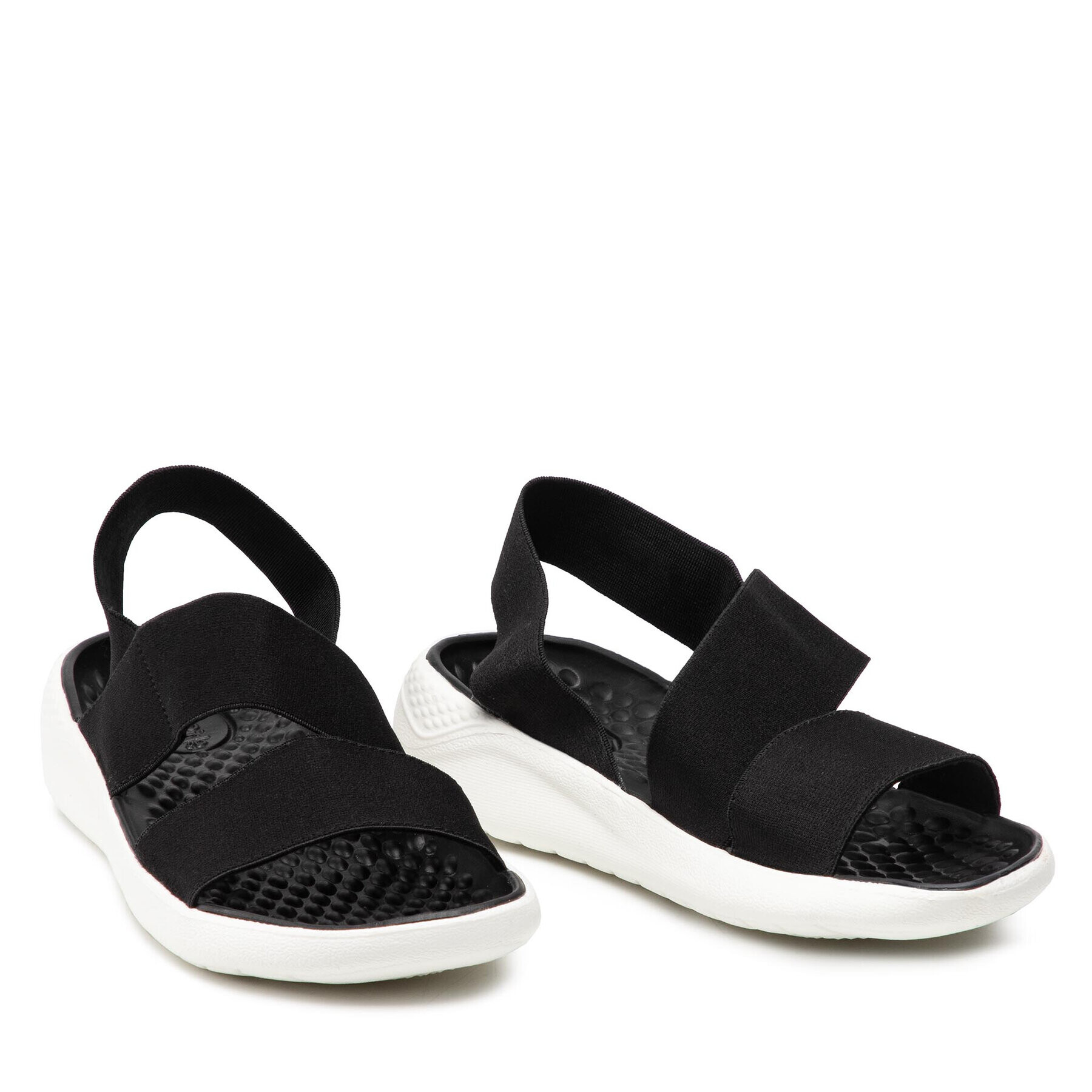 Crocs Sandale Literide Stretch Sandal W 206081 Negru - Pled.ro