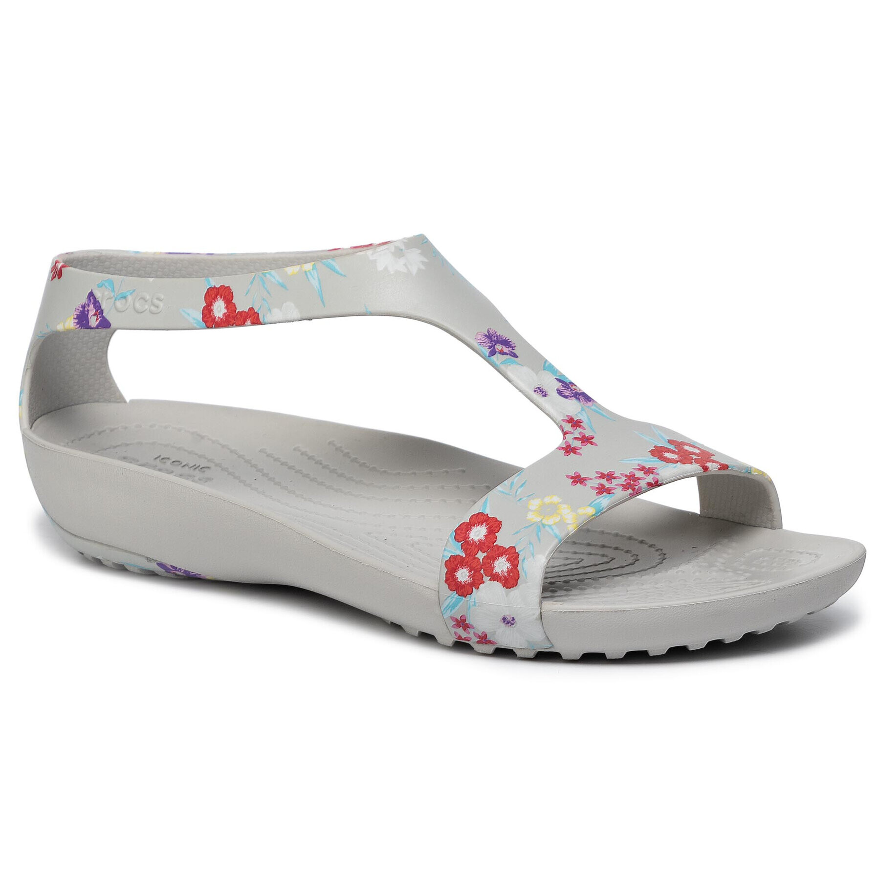 Crocs Sandale Serena Graphic Sandal W 205933 Gri - Pled.ro