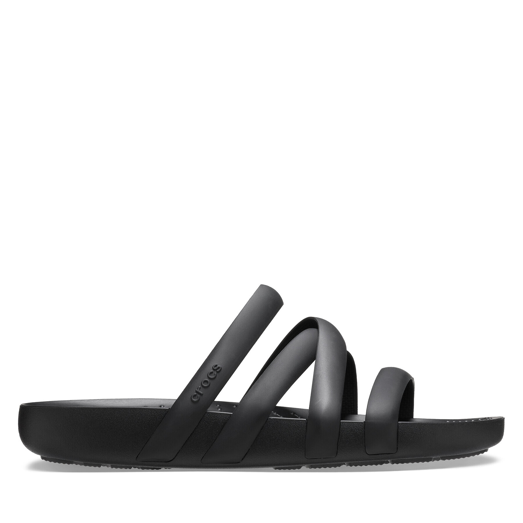 Crocs Sandale Splash Strappy Sandal 208217 Negru - Pled.ro