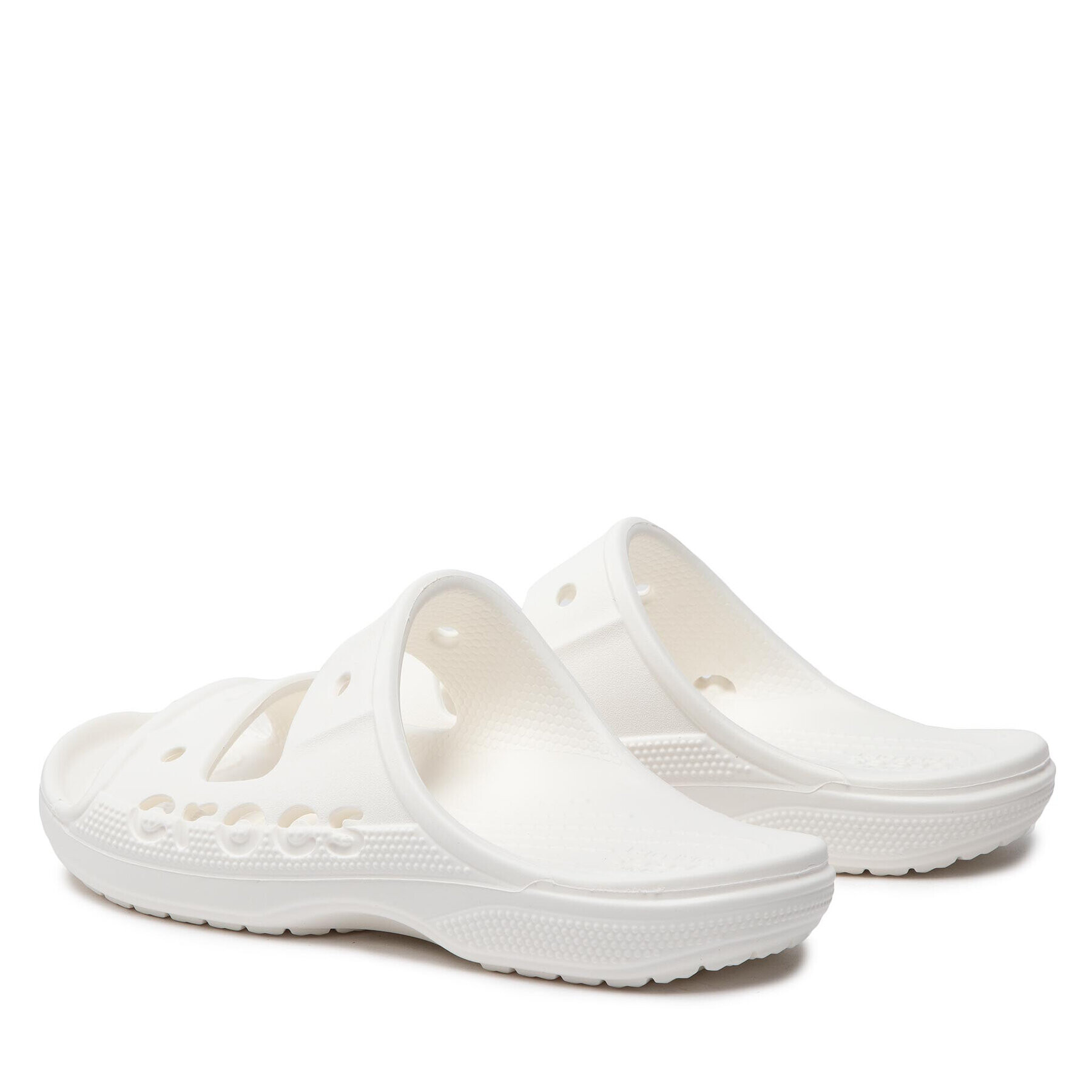 Crocs Șlapi 207627-100 Alb - Pled.ro