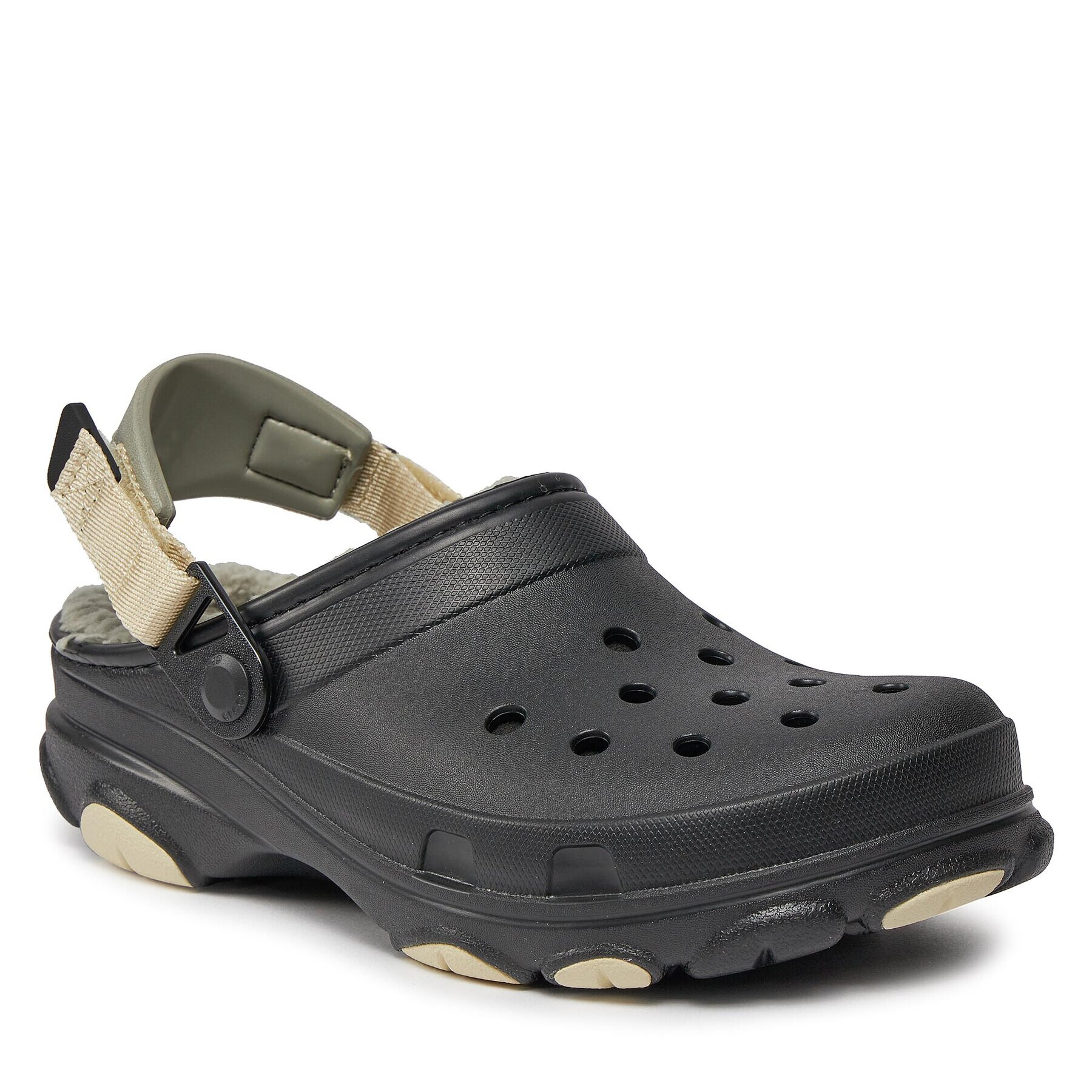 Crocs Șlapi All Terain Lined Clog 207936 Negru - Pled.ro