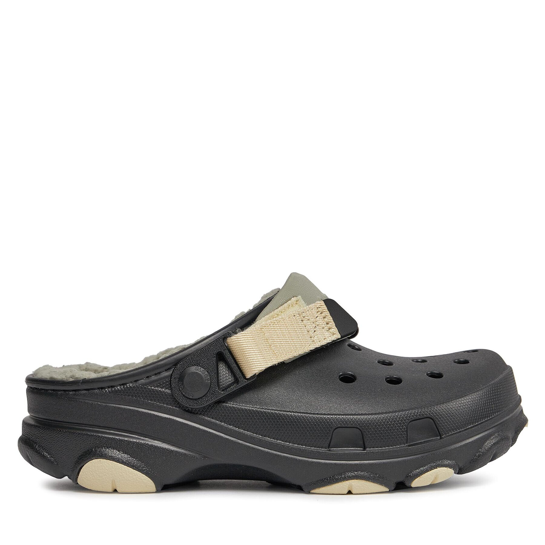 Crocs Șlapi All Terain Lined Clog 207936 Negru - Pled.ro