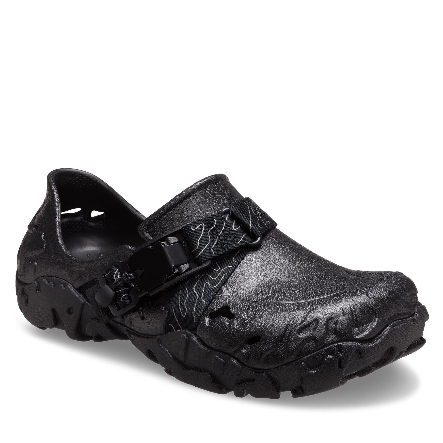 Crocs Șlapi All Terains Atlas 208173 Negru - Pled.ro