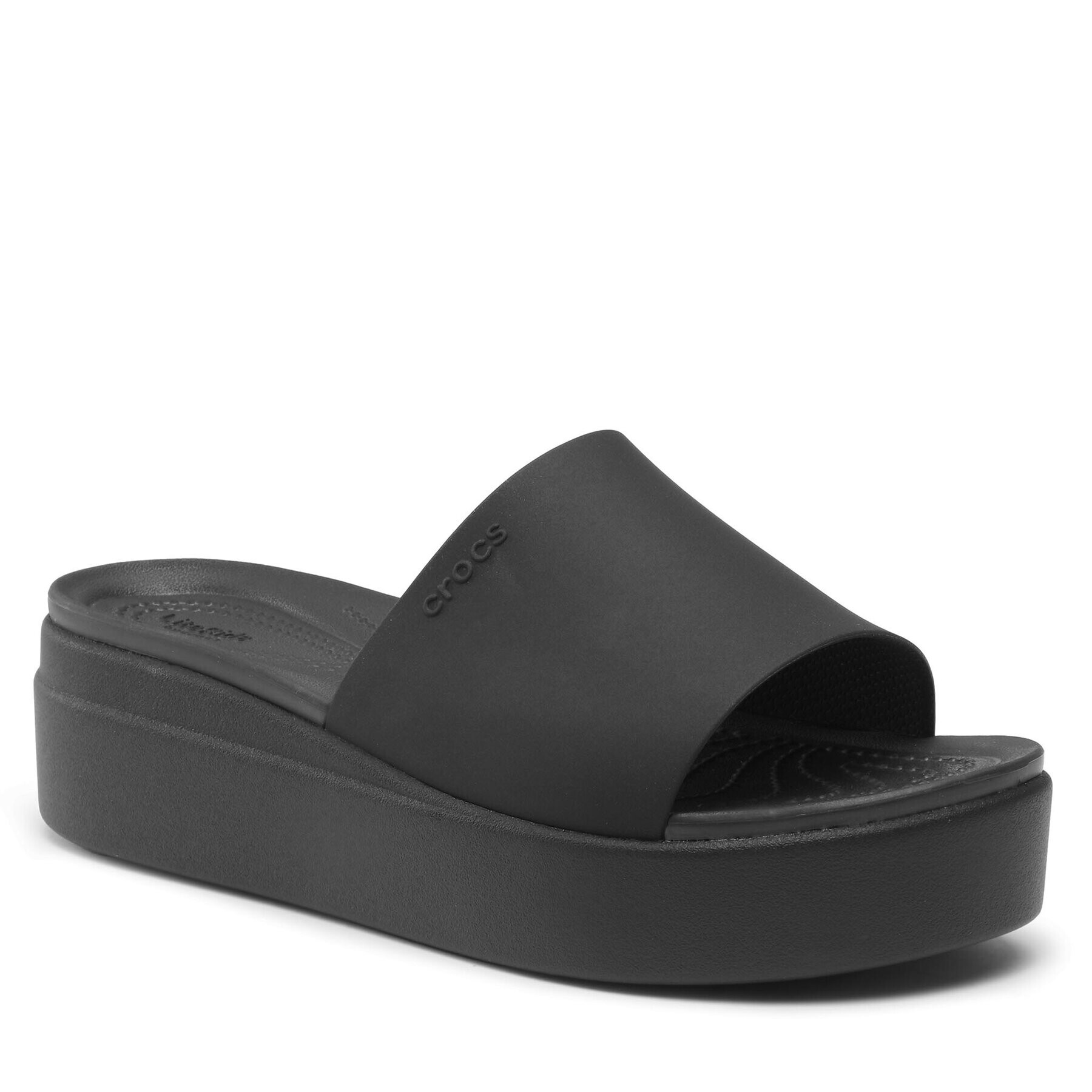 Crocs Șlapi Brooklyn Slide 208728 Negru - Pled.ro