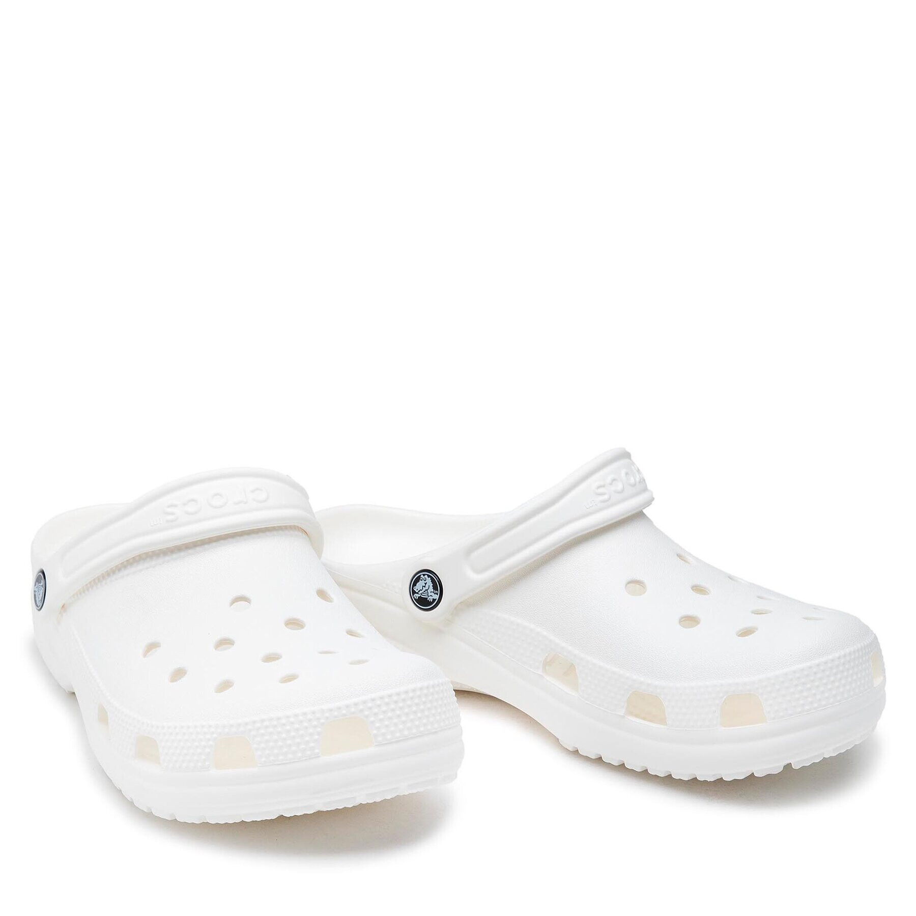 Crocs Șlapi Classic 10001 Alb - Pled.ro