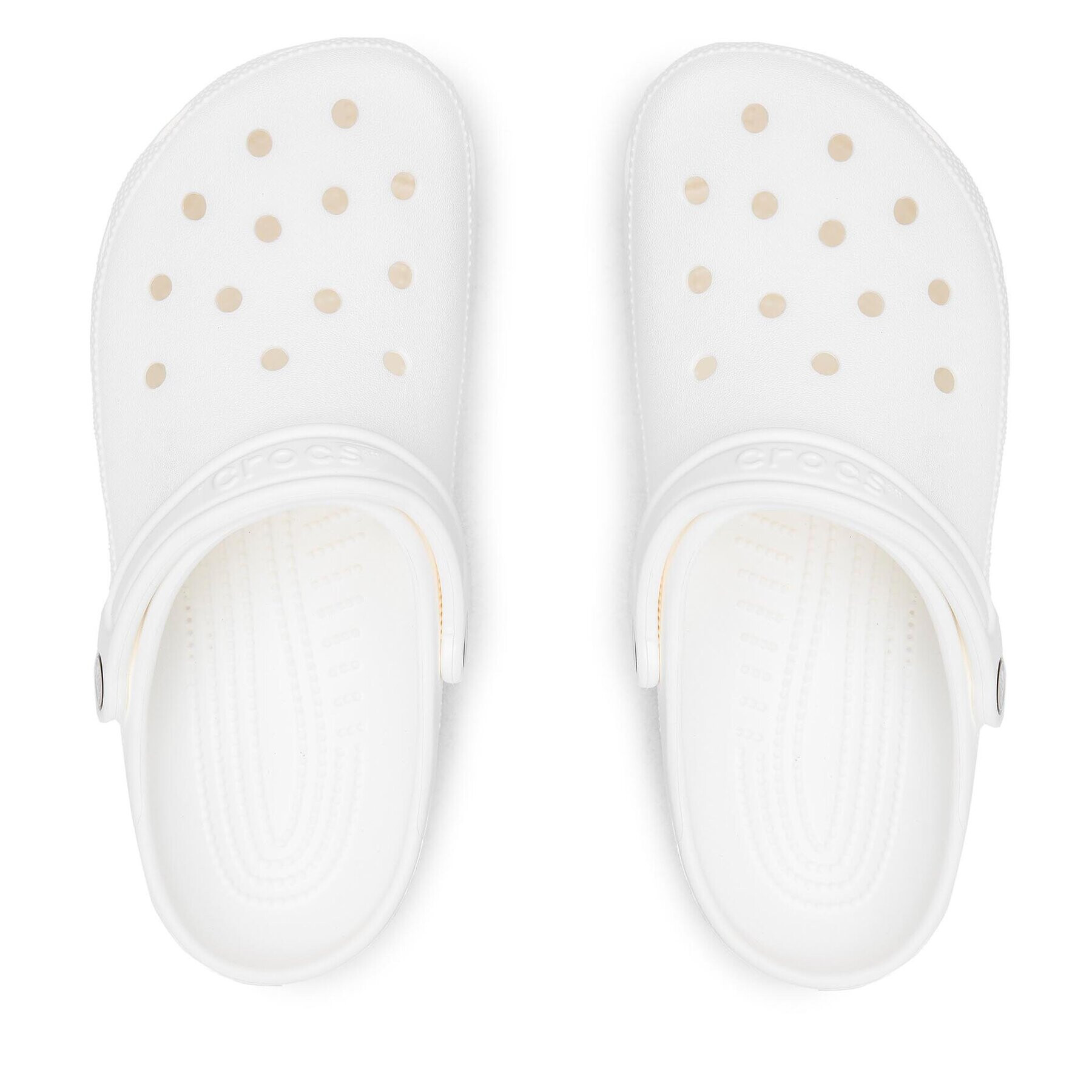 Crocs Șlapi Classic 10001 Alb - Pled.ro