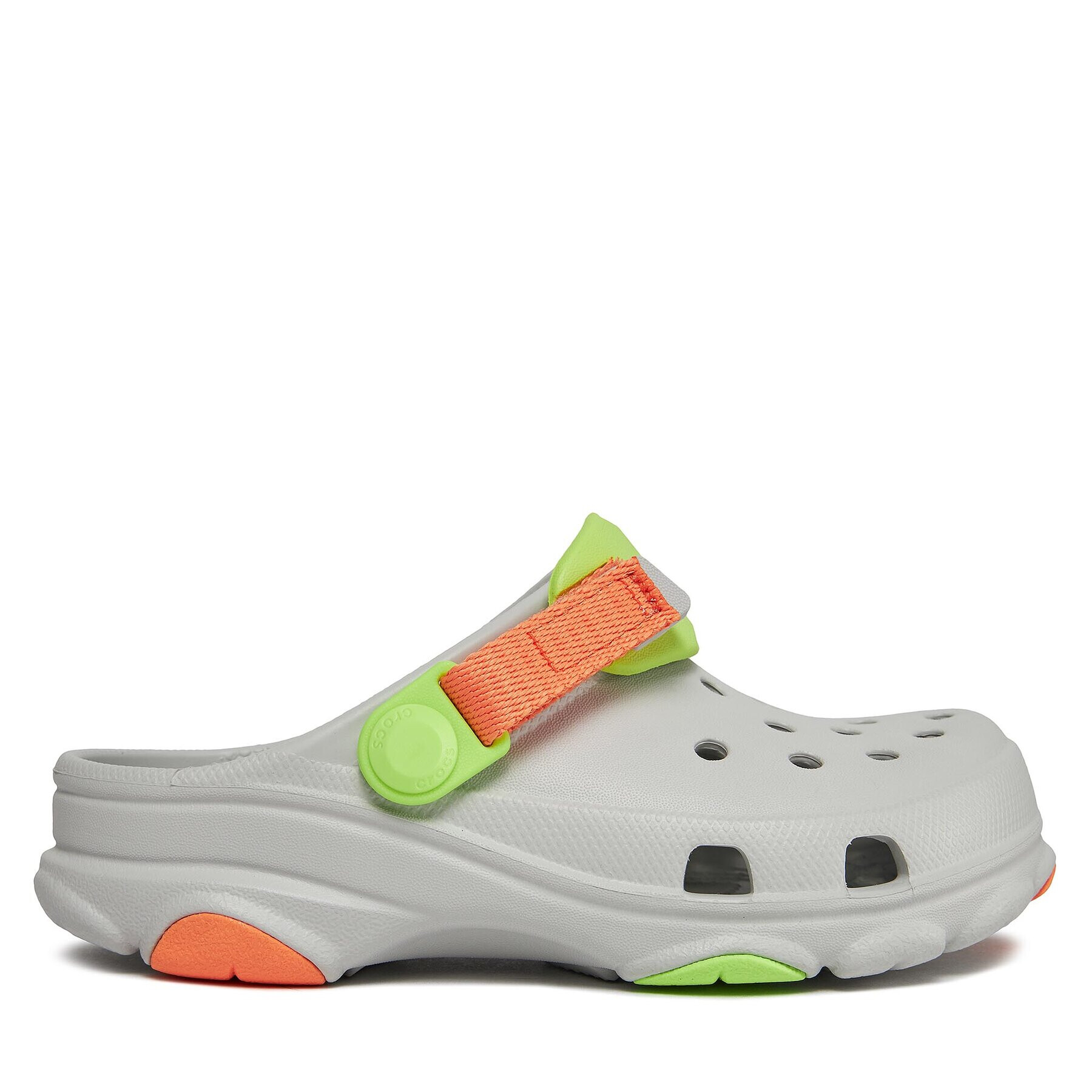 Crocs Șlapi Classic All Terain Kids Clog 207458 Alb - Pled.ro