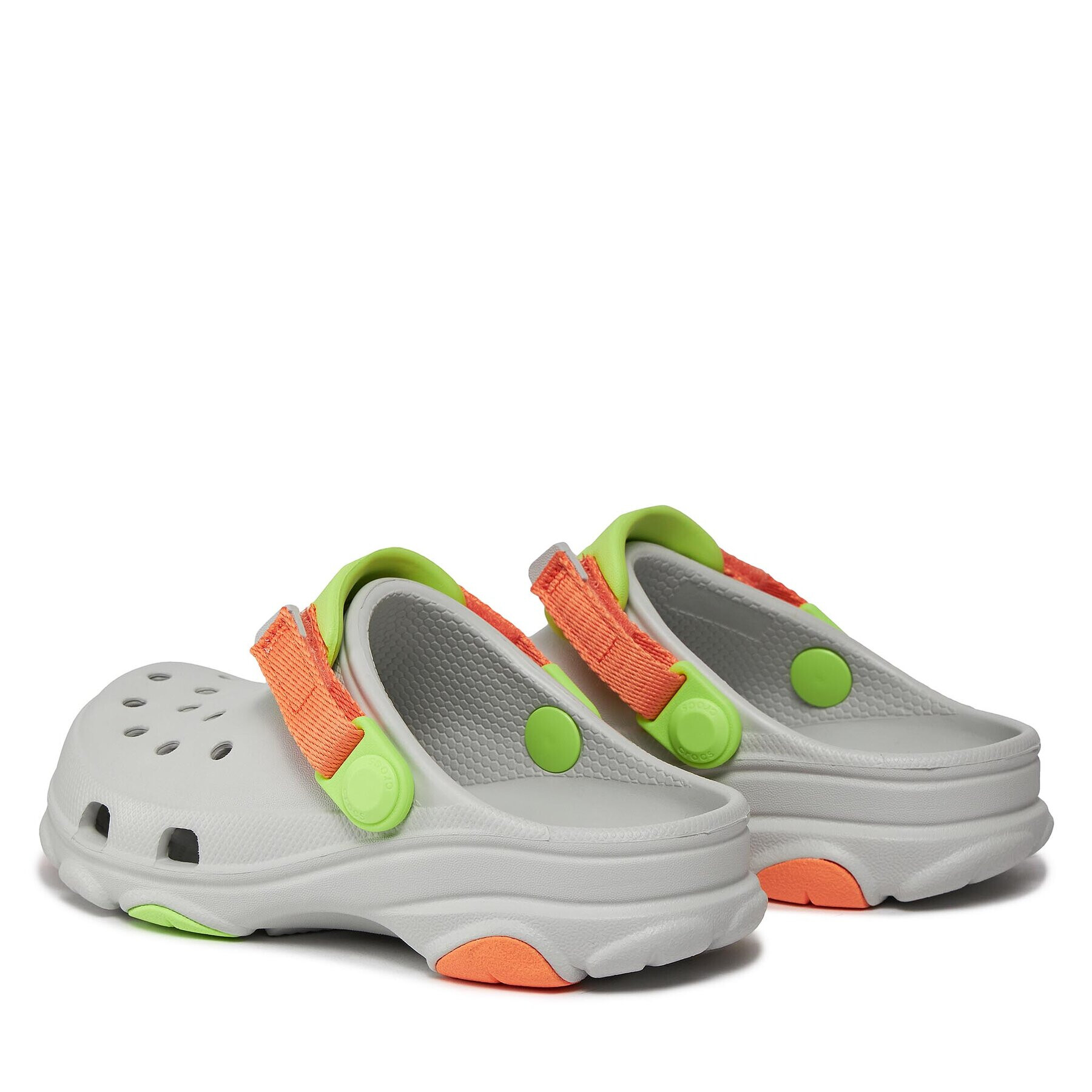 Crocs Șlapi Classic All Terain Kids Clog 207458 Alb - Pled.ro