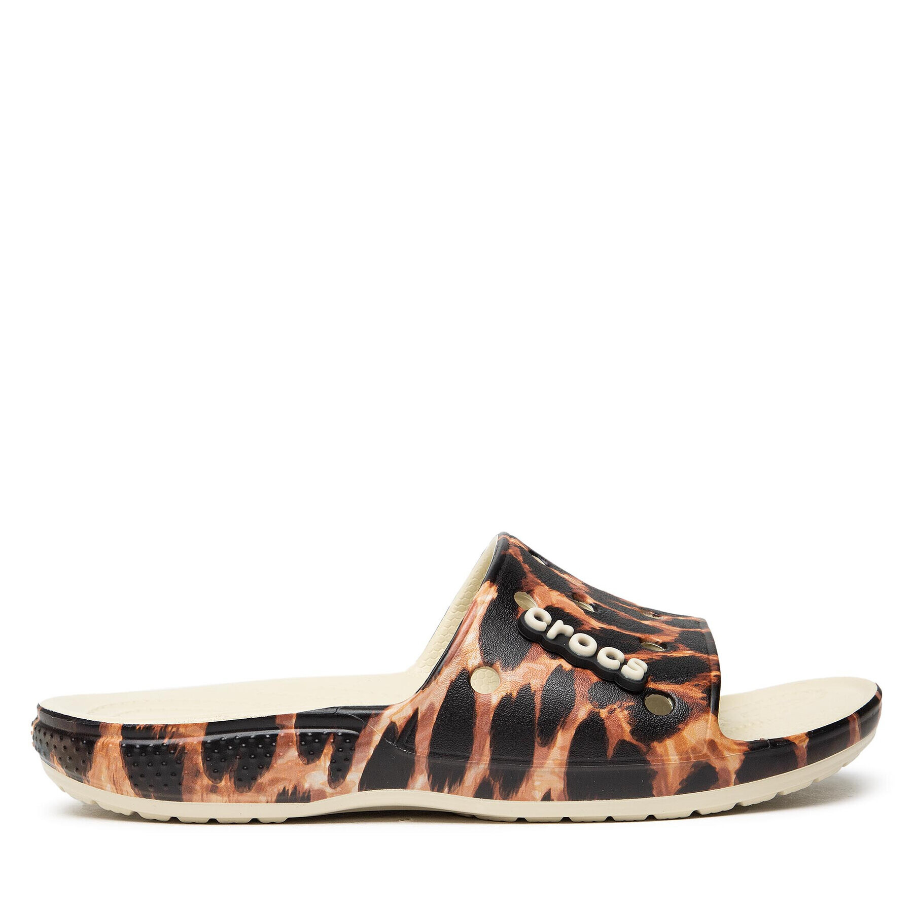 Crocs Șlapi Classic Animal Remix Slide 207841 Bej - Pled.ro