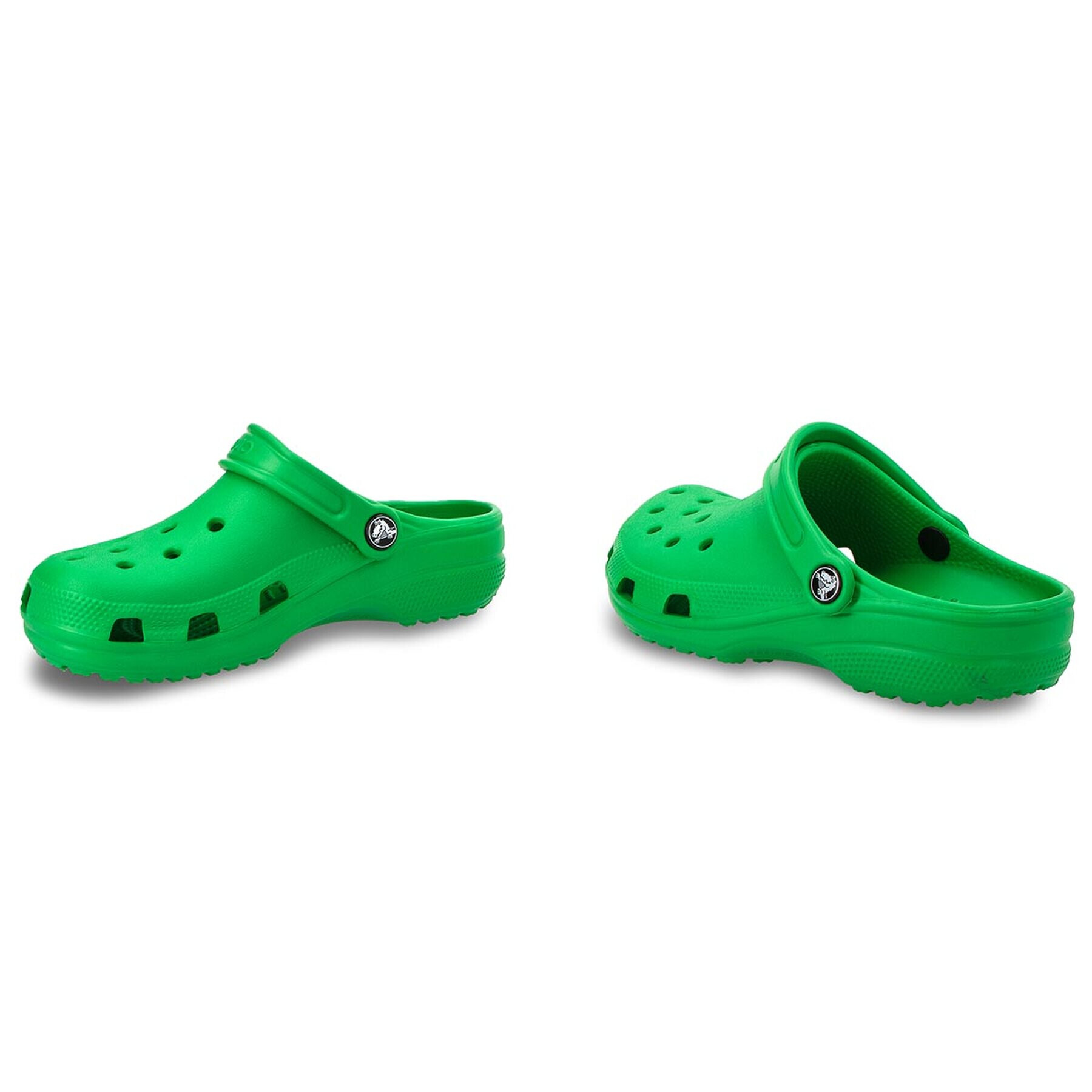 Crocs Șlapi Classic Clog K 204536 Verde - Pled.ro