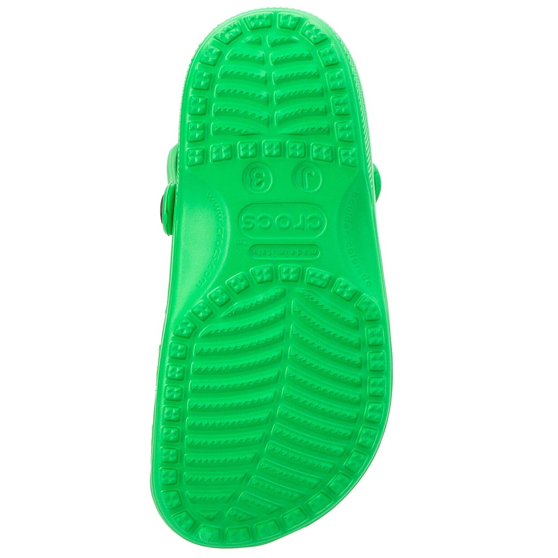 Crocs Șlapi Classic Clog K 204536 Verde - Pled.ro