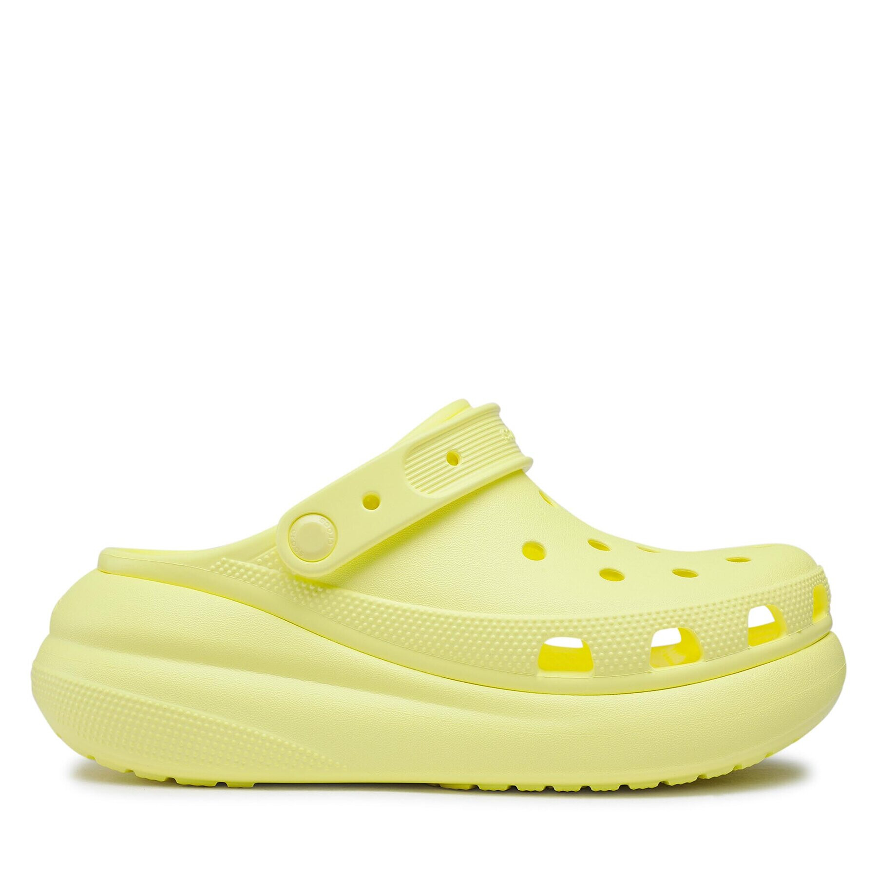 Crocs Șlapi Classic Crush Clog 207521 Galben - Pled.ro