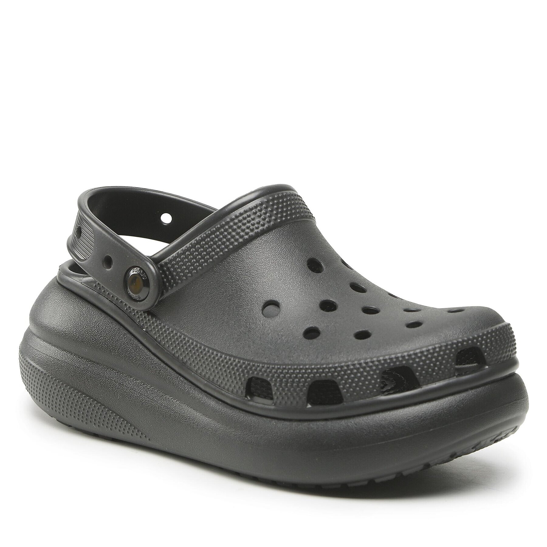 Crocs Șlapi Classic Crush Clog 207521 Negru - Pled.ro