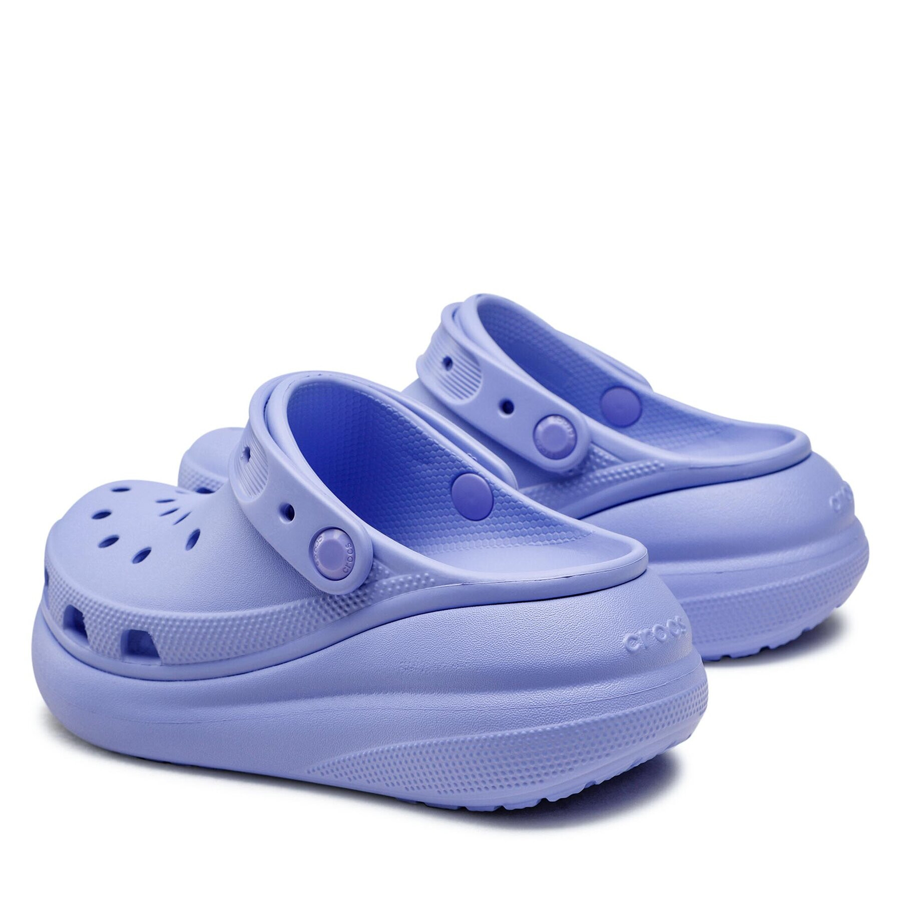 Crocs Șlapi Classic Crush Clog 207521 Violet - Pled.ro