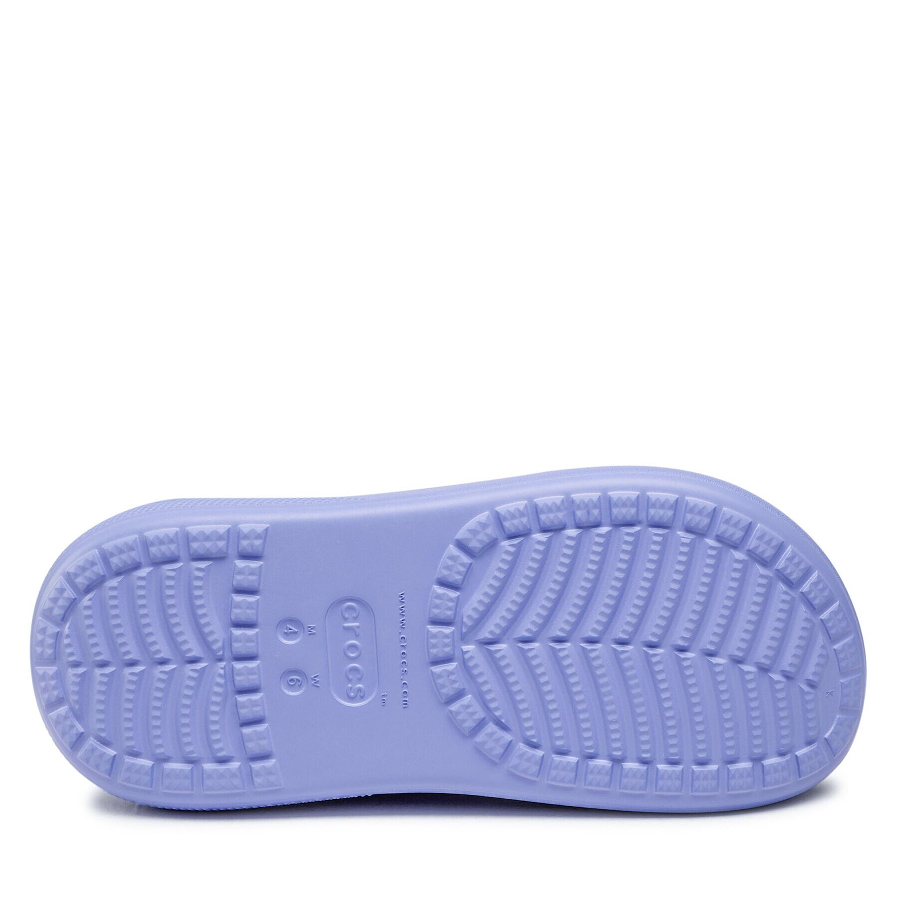 Crocs Șlapi Classic Crush Clog 207521 Violet - Pled.ro