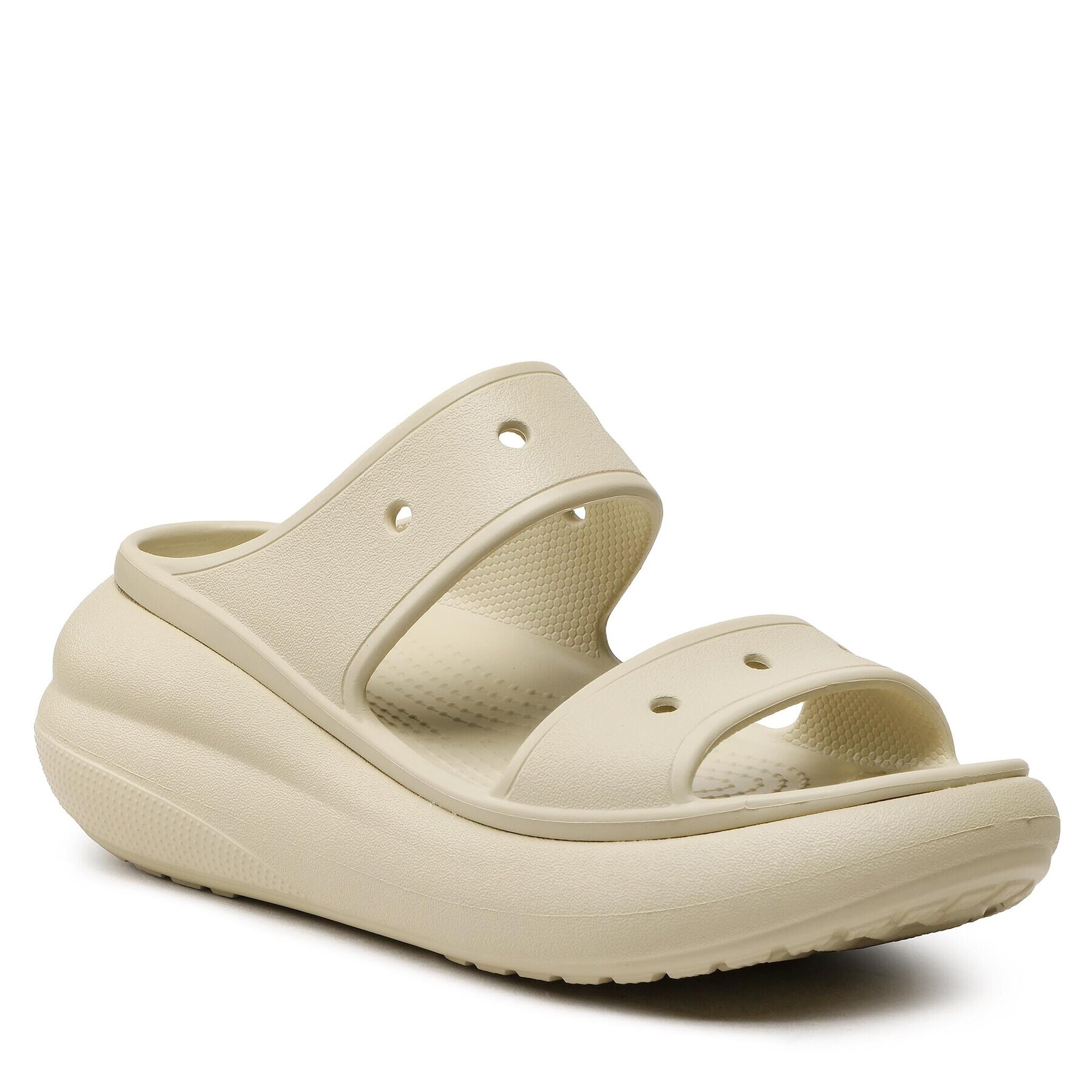 Crocs Șlapi Classic Crush Sandal 207670 Bej - Pled.ro