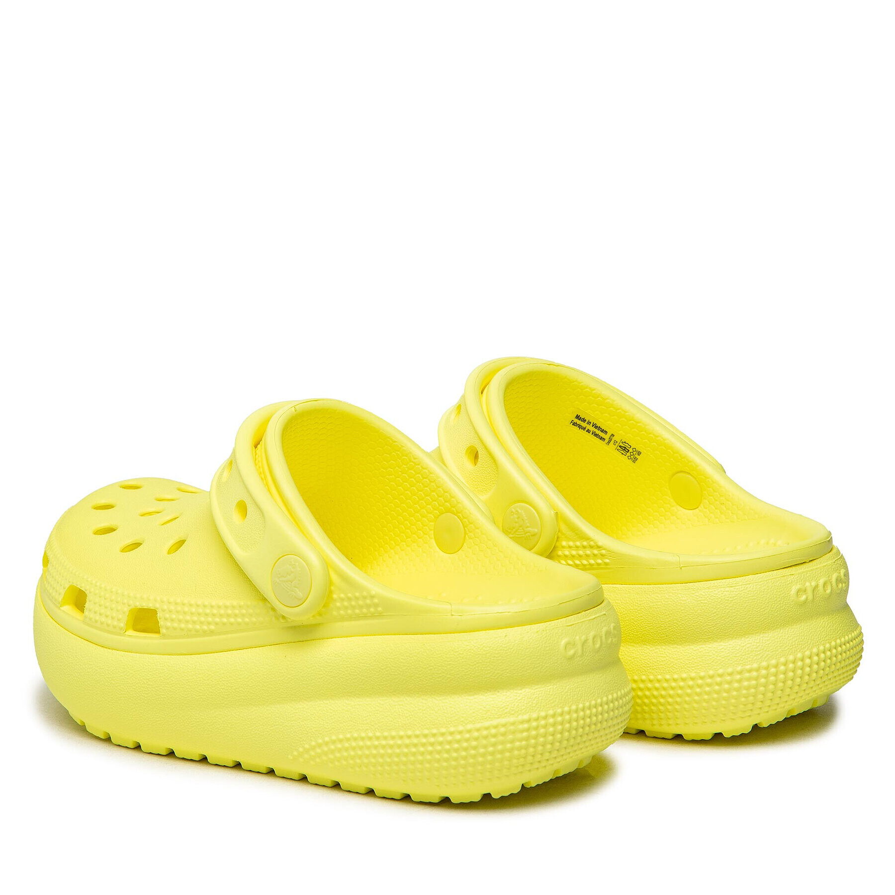 Crocs Șlapi Classic Cutie Clog K 207708 Galben - Pled.ro