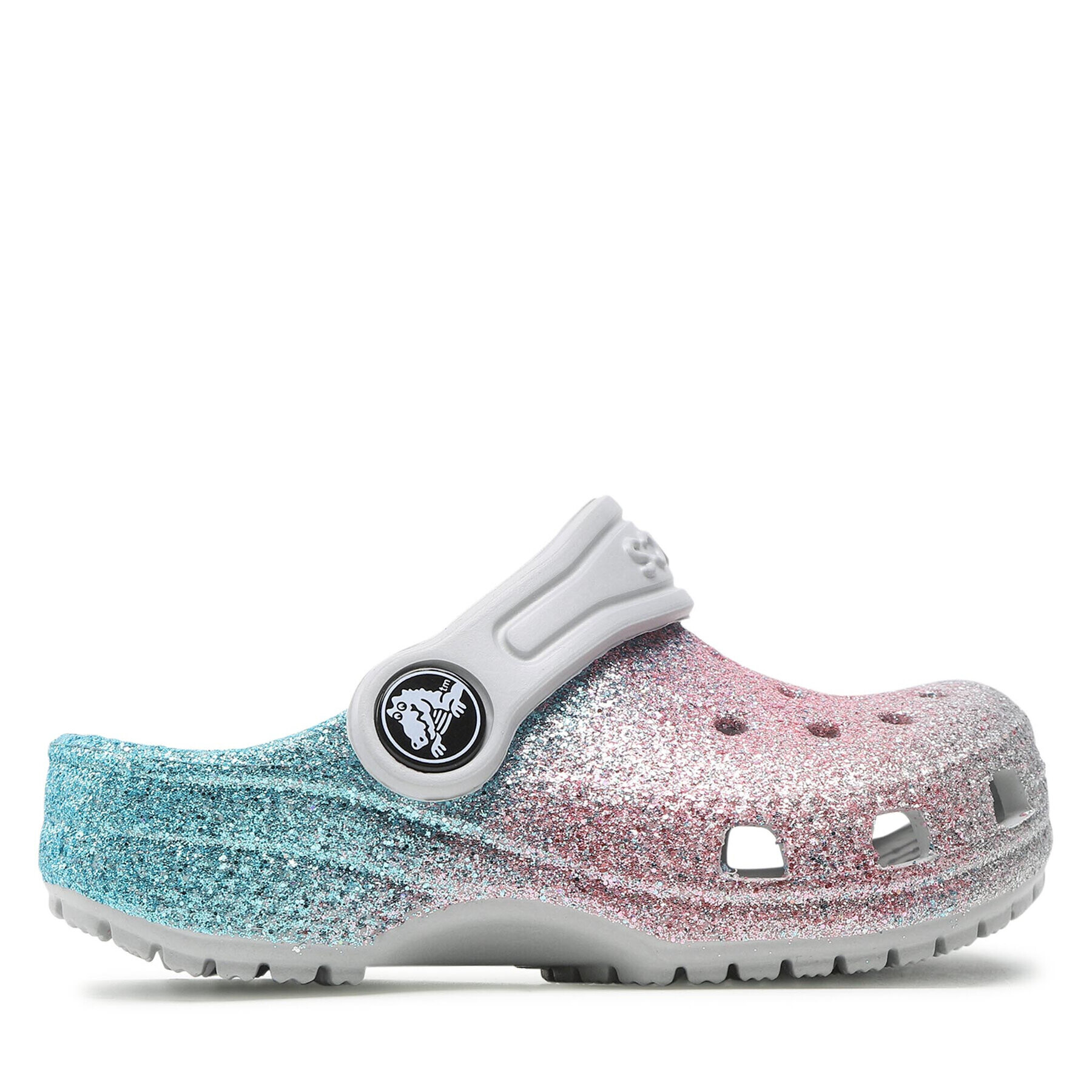 Crocs Șlapi Classic Glitter Clog T 206992 Colorat - Pled.ro