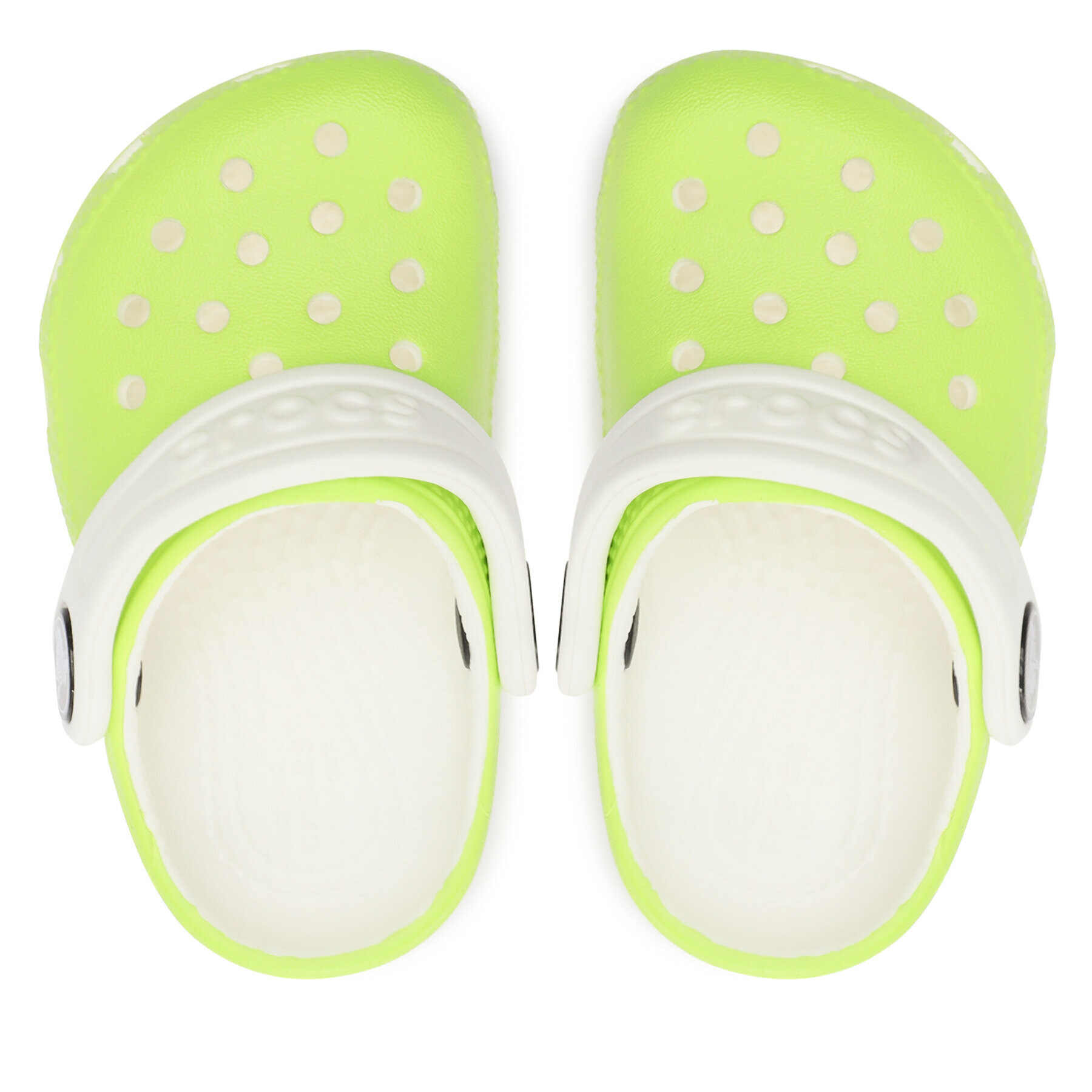 Crocs Șlapi Classic Glow In The Dark Clog T 209161 Verde - Pled.ro