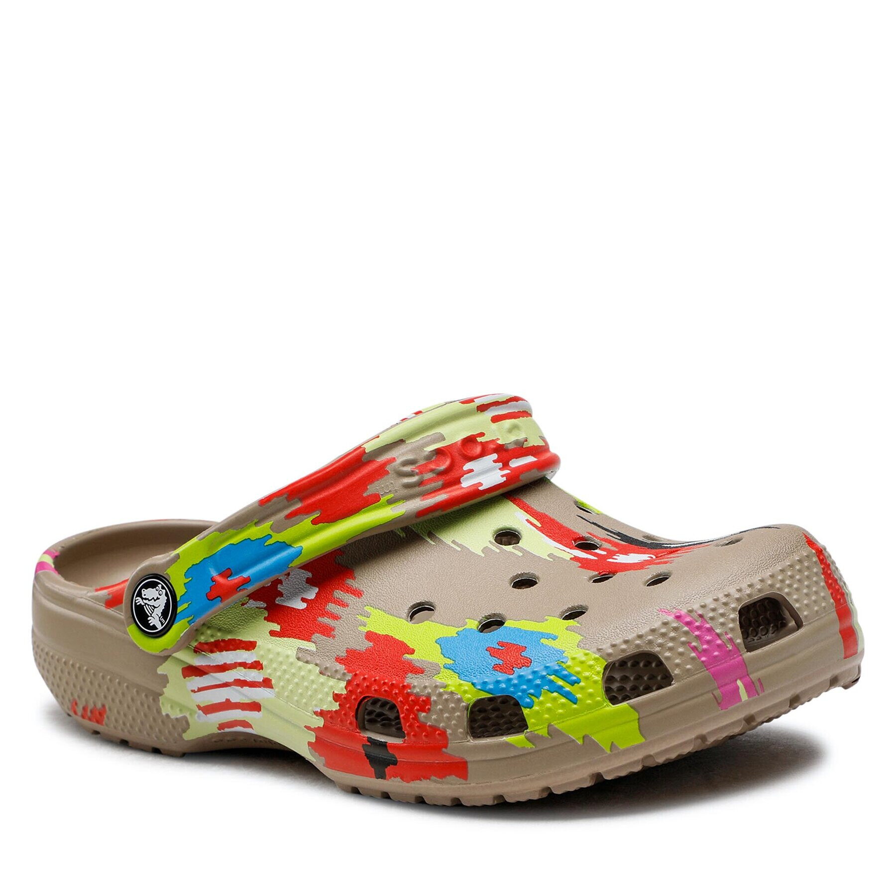 Crocs Șlapi Classic Ikat Clog 208059 Colorat - Pled.ro