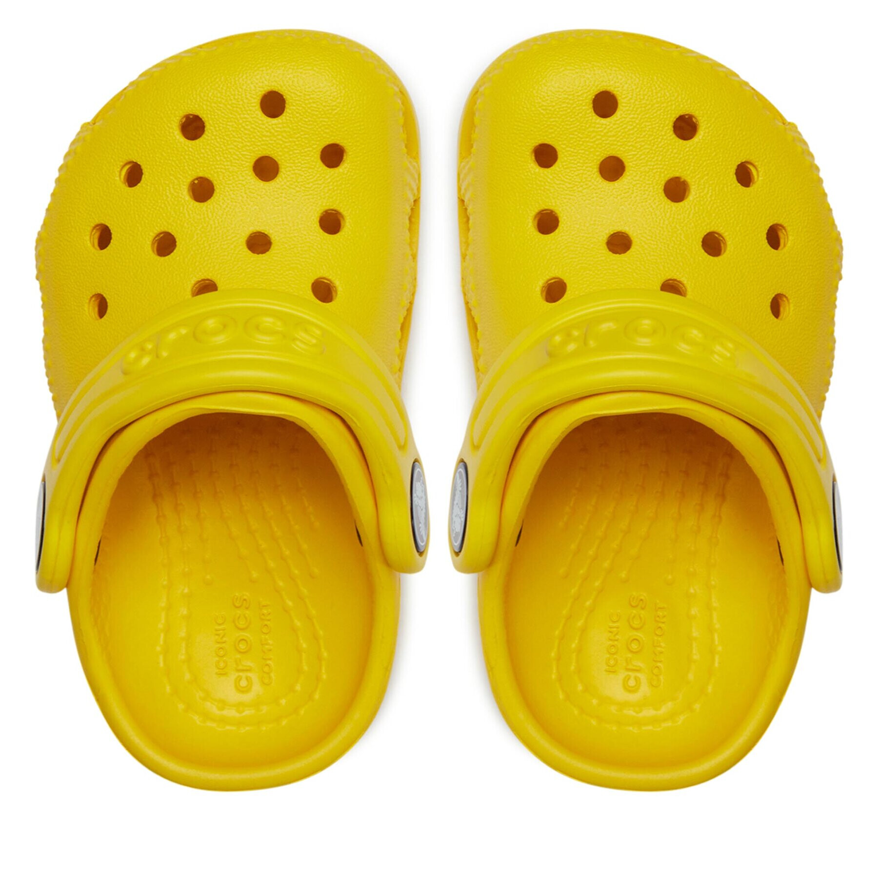 Crocs Șlapi Classic Kids Clog T 206990 Galben - Pled.ro