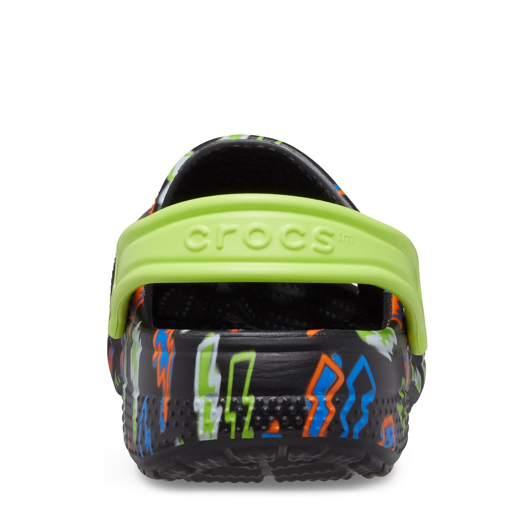 Crocs Șlapi Classic Lightning Bolt Clog Kids 208307 Negru - Pled.ro