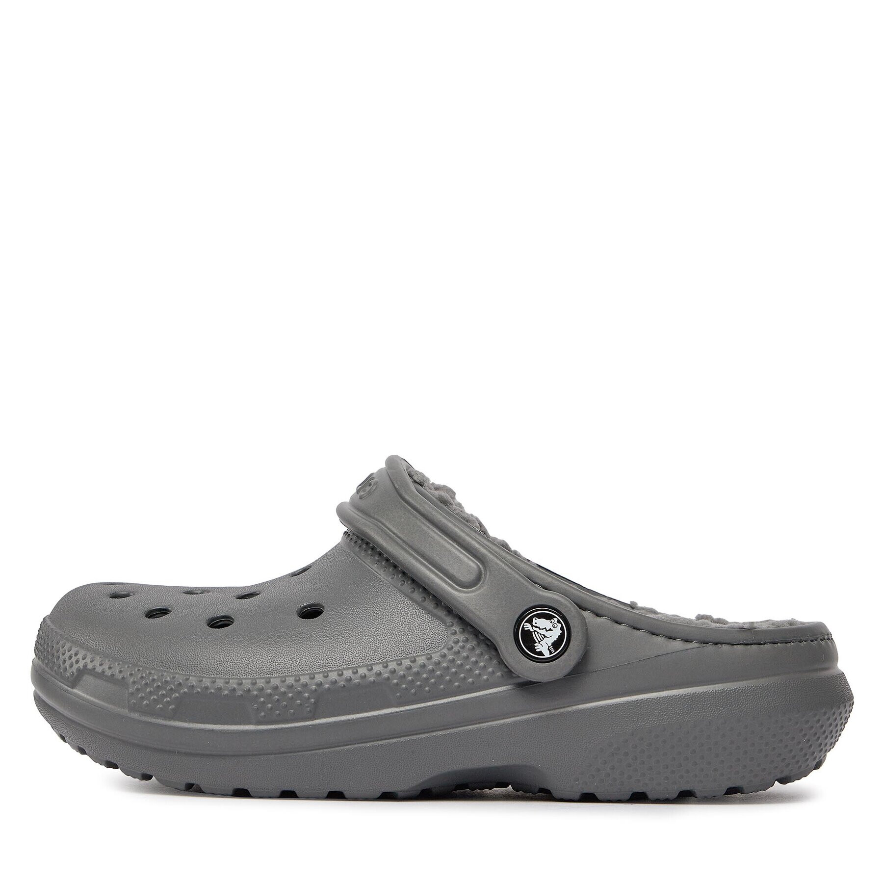 Crocs Șlapi Classic Lined Clog 203591 Gri - Pled.ro