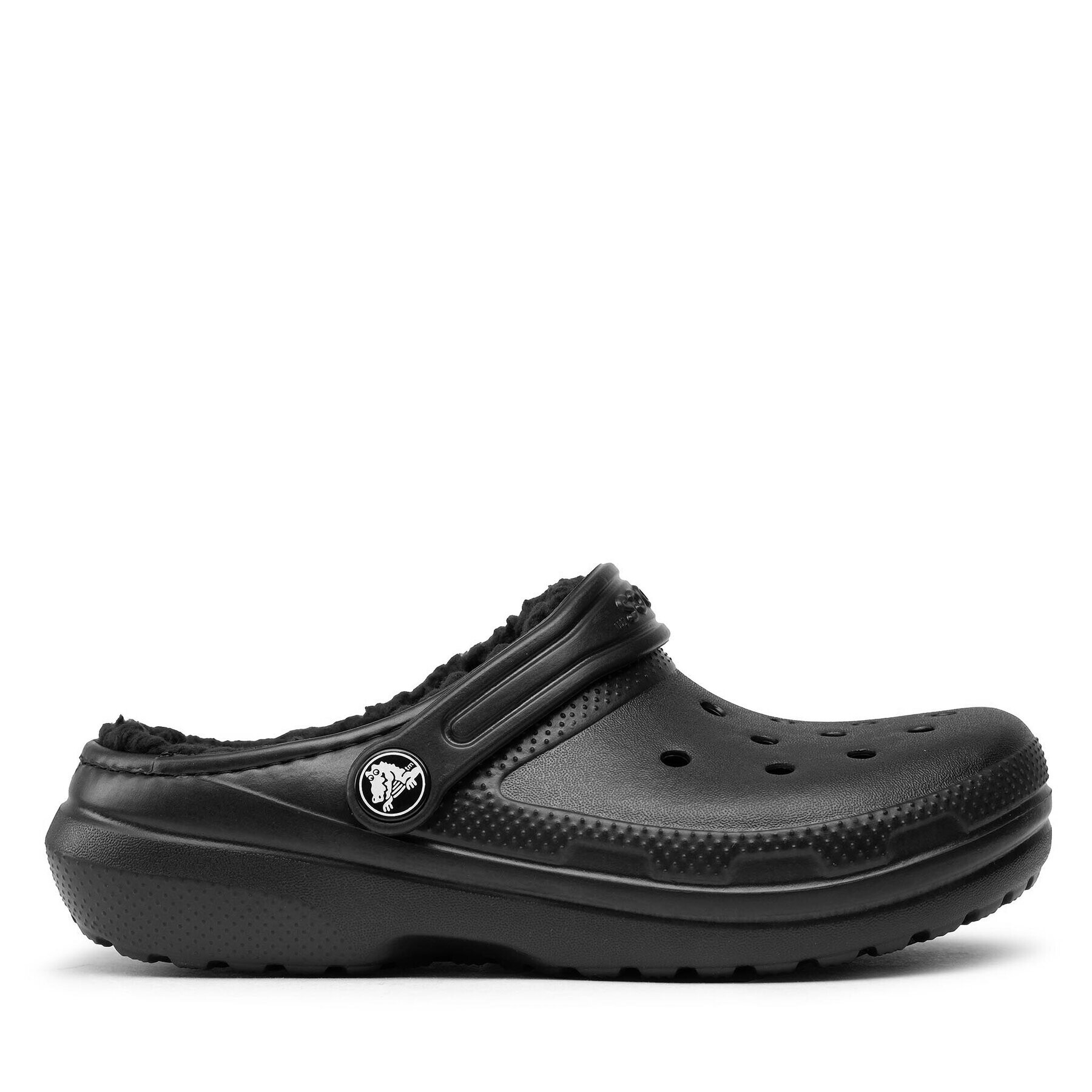 Crocs Șlapi Classic Lined Clog K 207010 Negru - Pled.ro