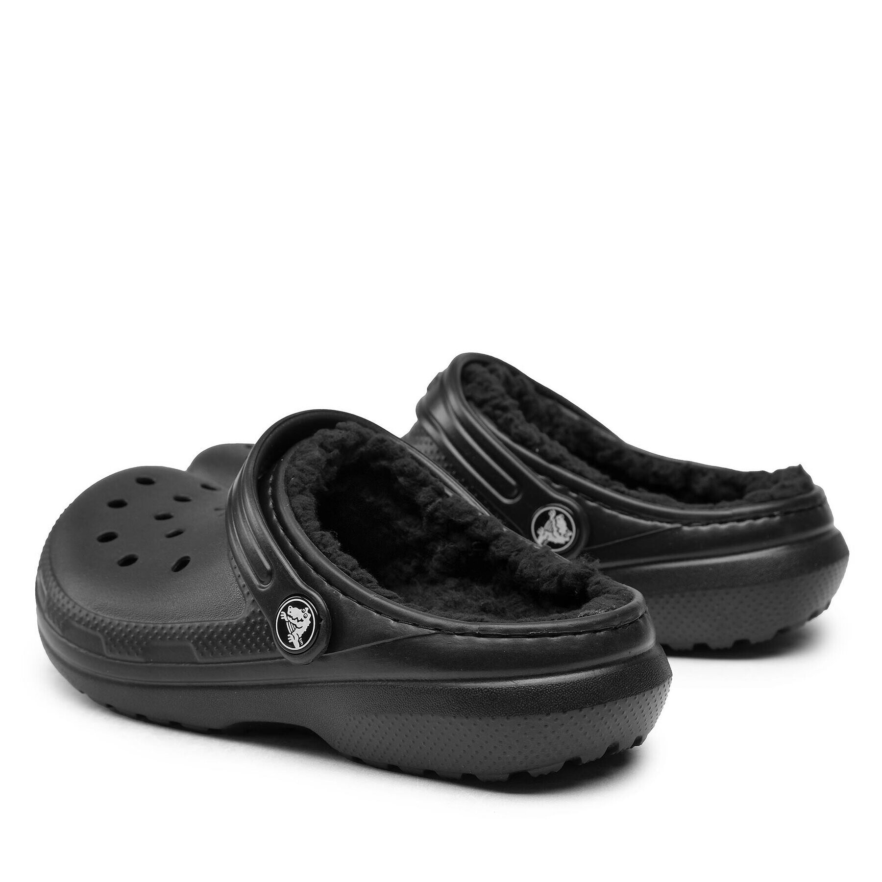 Crocs Șlapi Classic Lined Clog K 207010 Negru - Pled.ro