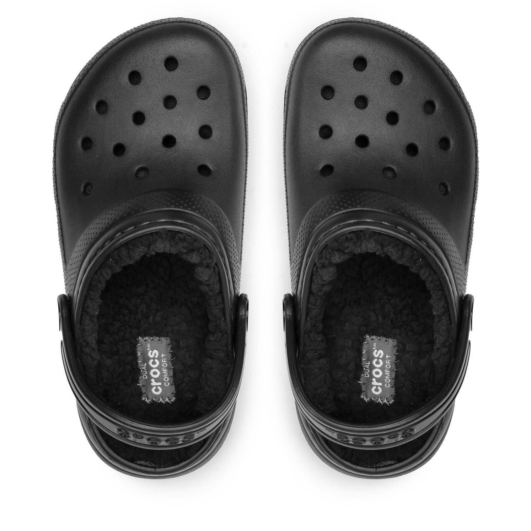 Crocs Șlapi Classic Lined Clog K 207010 Negru - Pled.ro