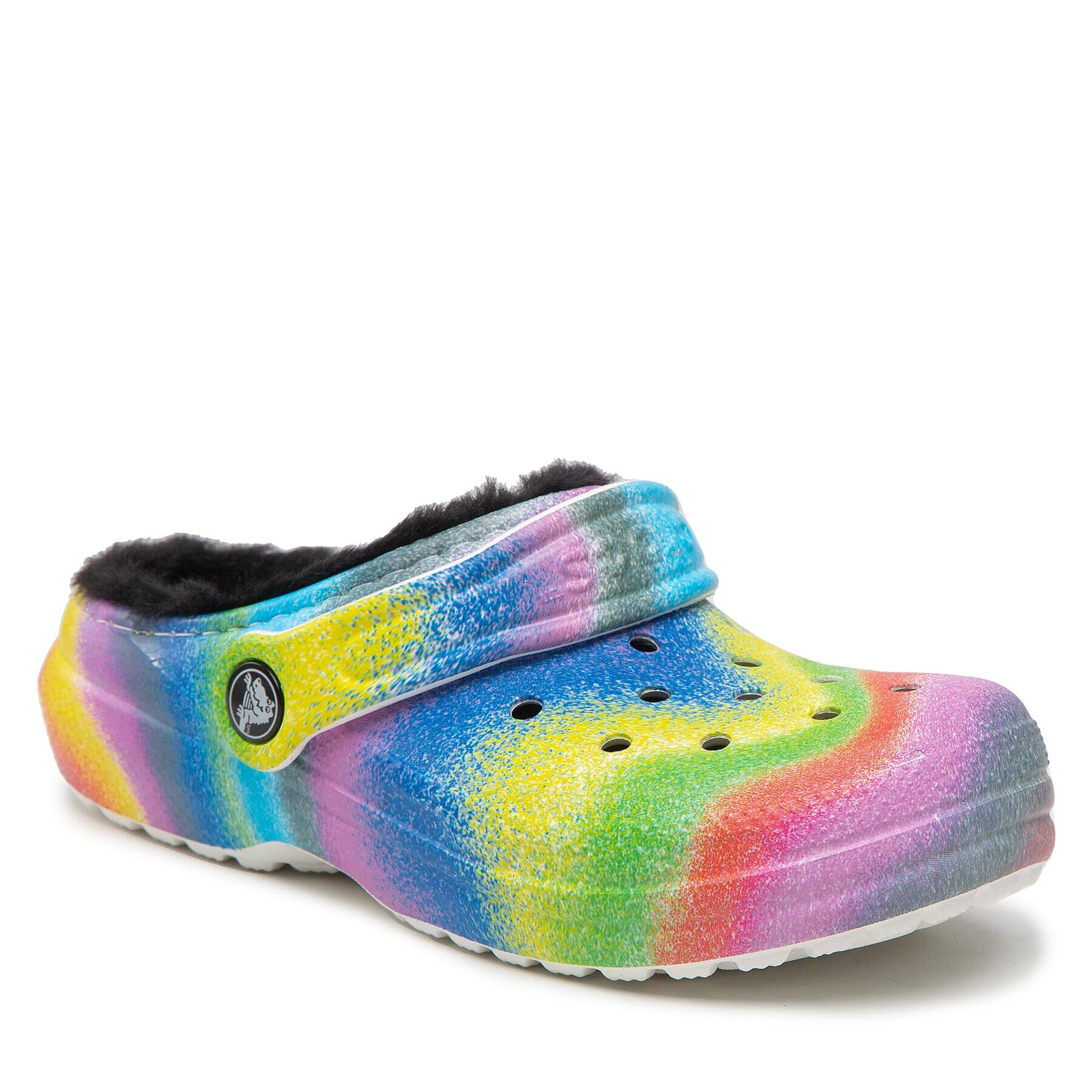 Crocs Șlapi Classic Lined Spray Dye Clog K 208081 Colorat - Pled.ro