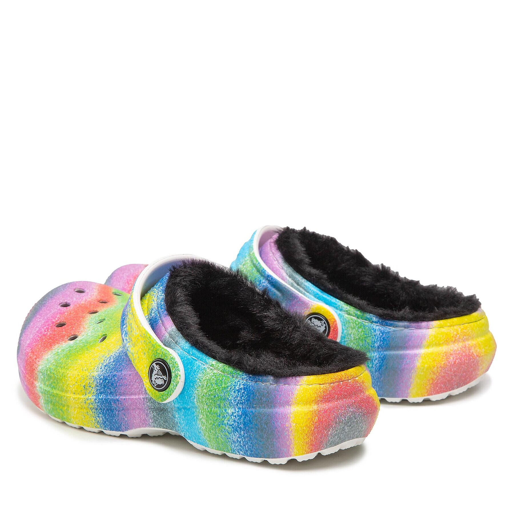 Crocs Șlapi Classic Lined Spray Dye Clog K 208081 Colorat - Pled.ro