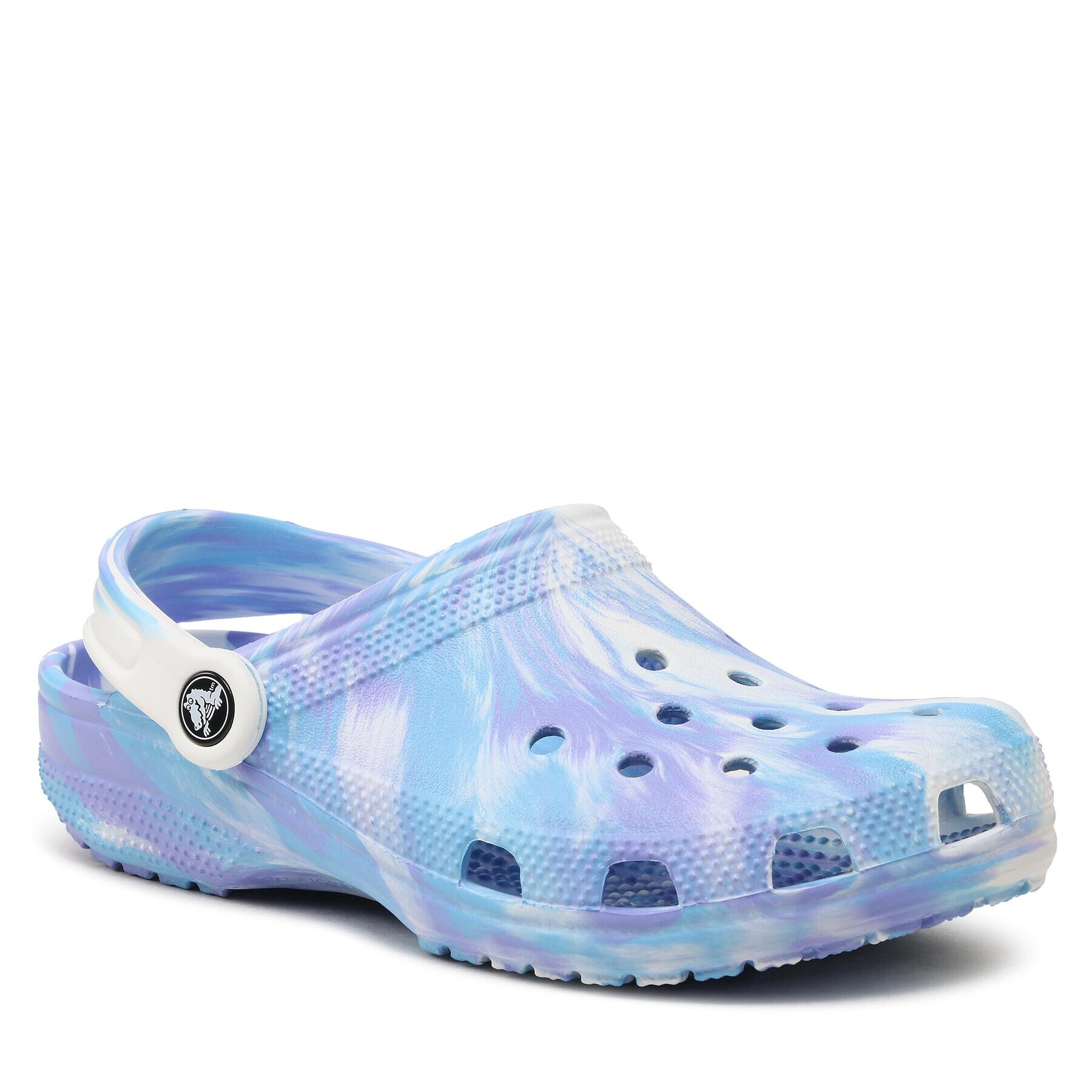 Crocs Șlapi Classic Marbled Clog 206867 Violet - Pled.ro