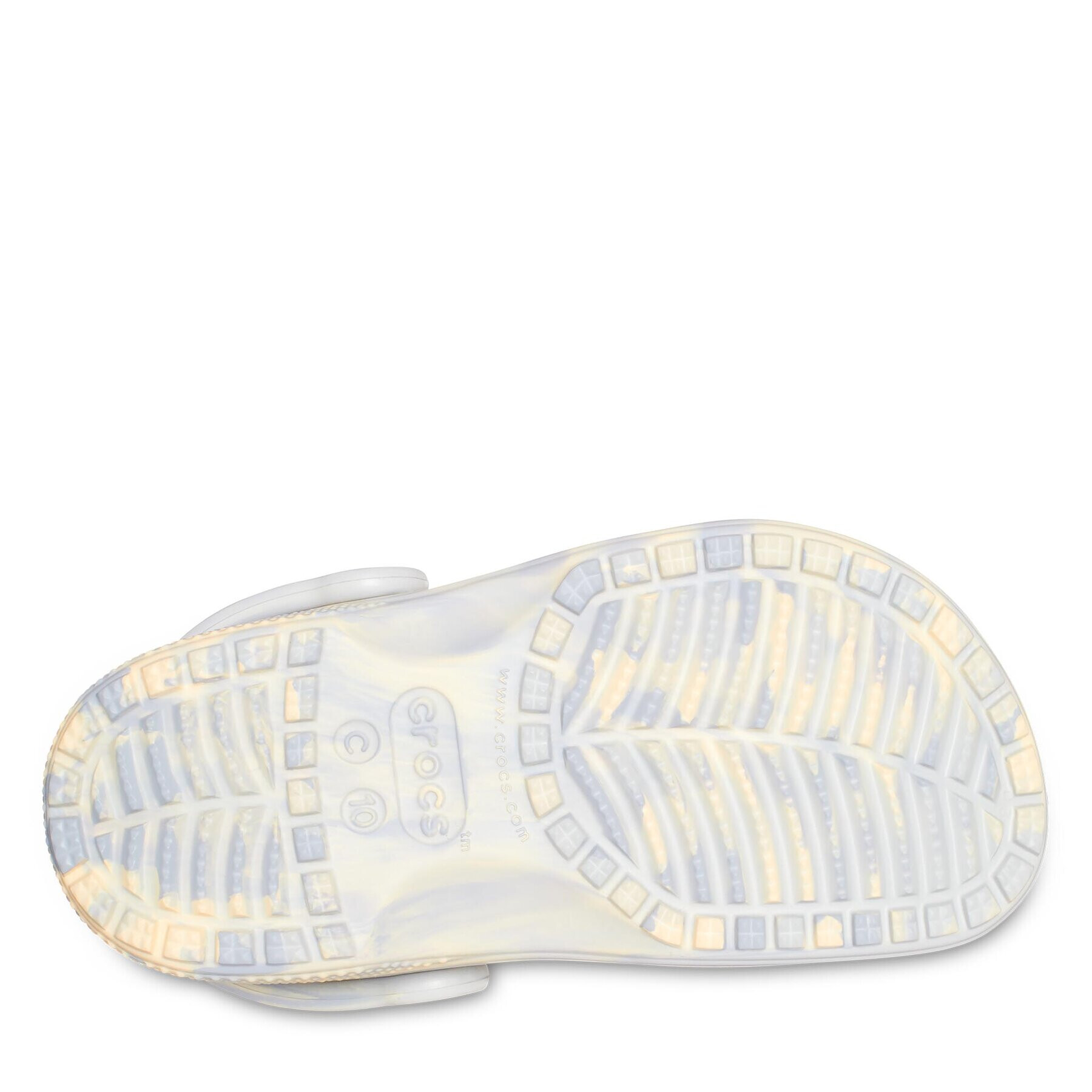 Crocs Șlapi Classic Marbled Kids Clog T 206838 Gri - Pled.ro