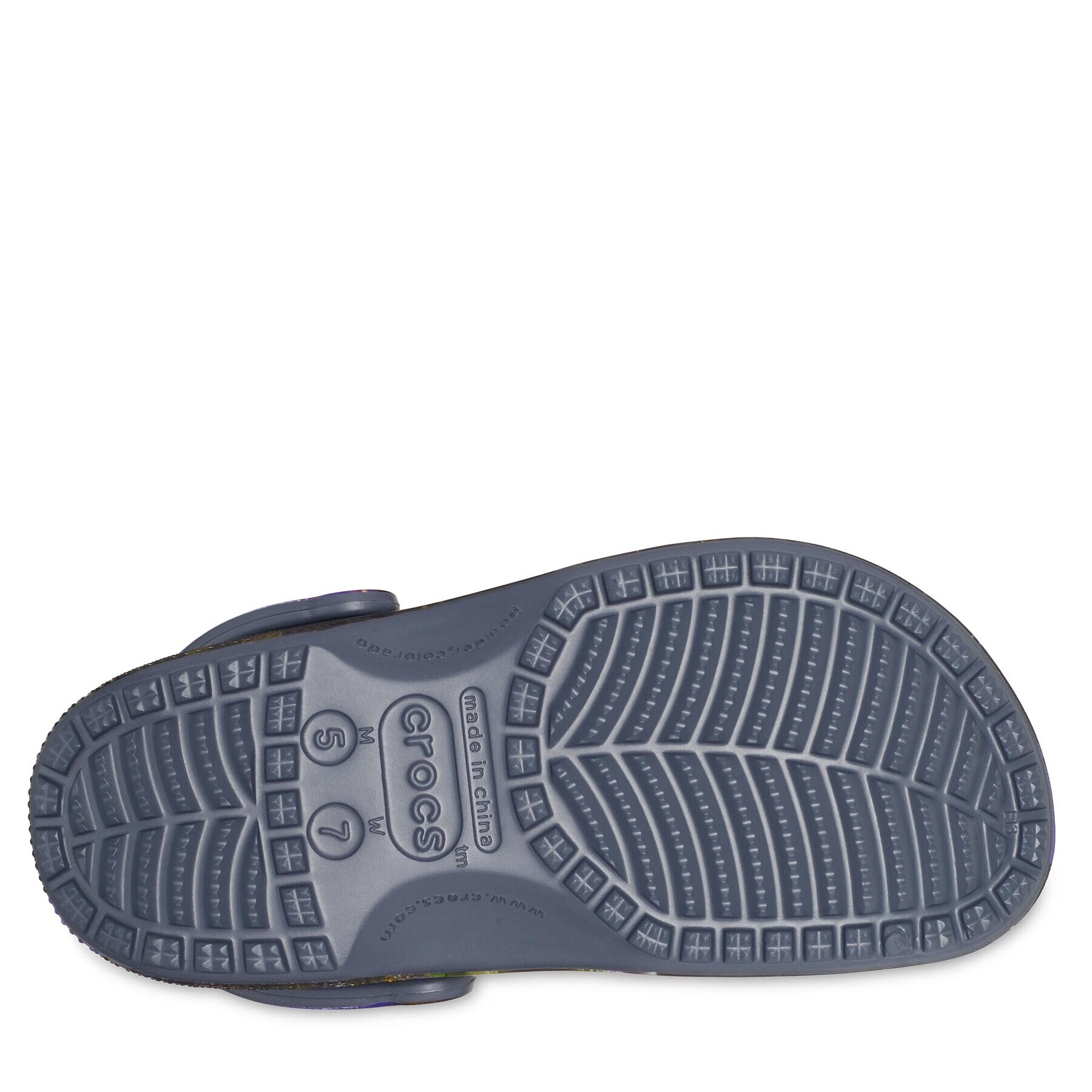 Crocs Șlapi Classic Meta Scape Clog 208455 Bleumarin - Pled.ro