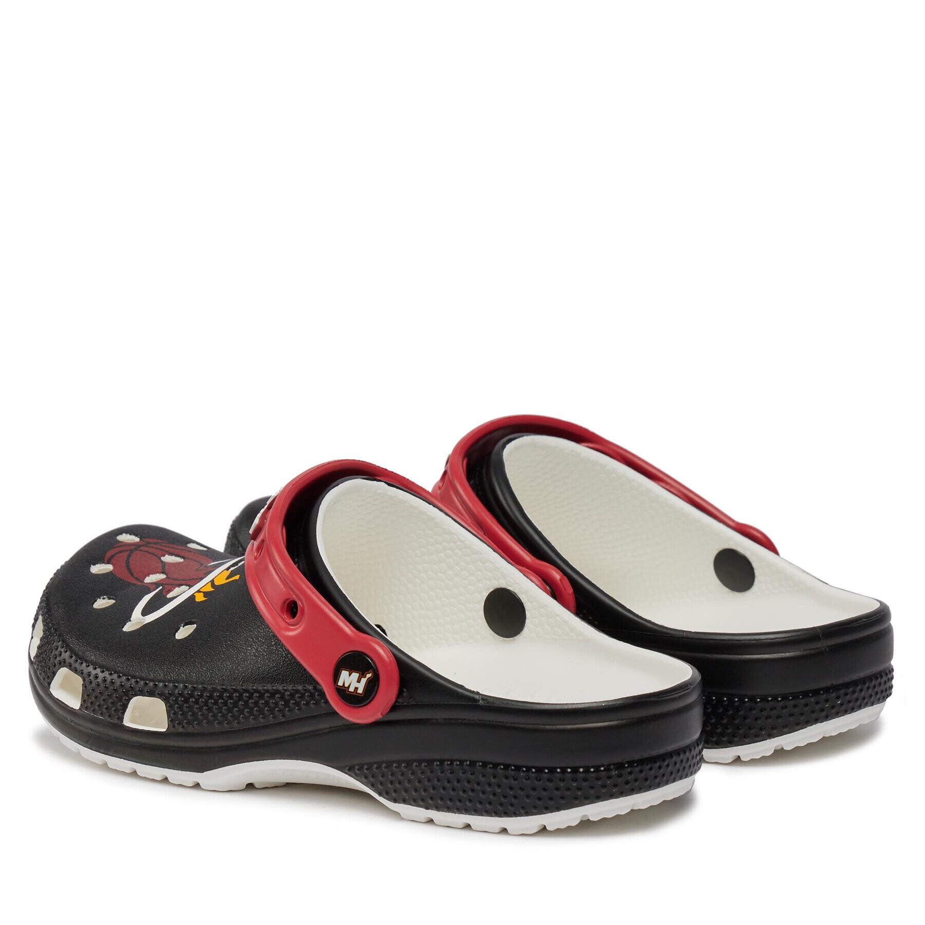 Crocs Șlapi Classic Nba Miami Heats Clog 208861 Negru - Pled.ro