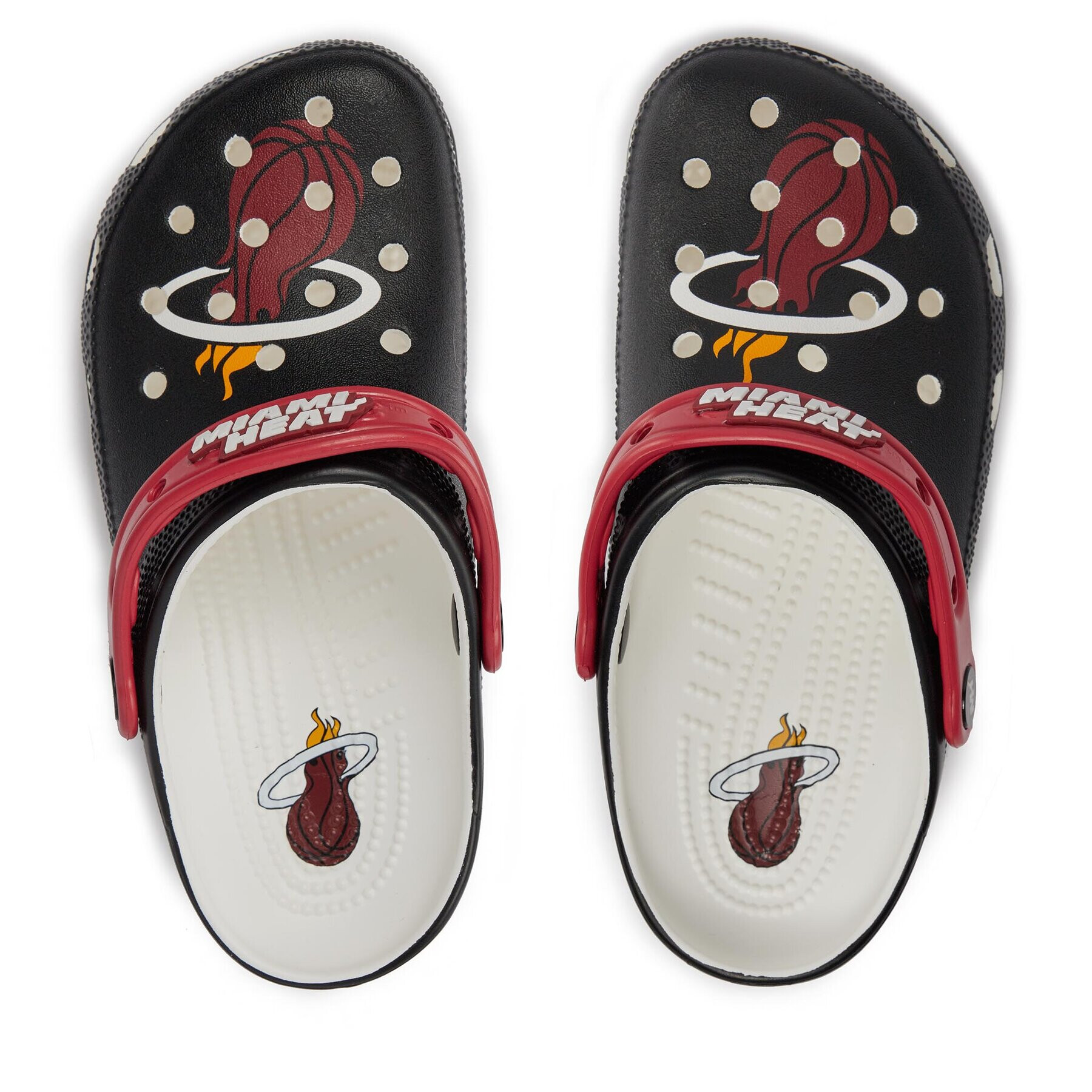 Crocs Șlapi Classic Nba Miami Heats Clog 208861 Negru - Pled.ro